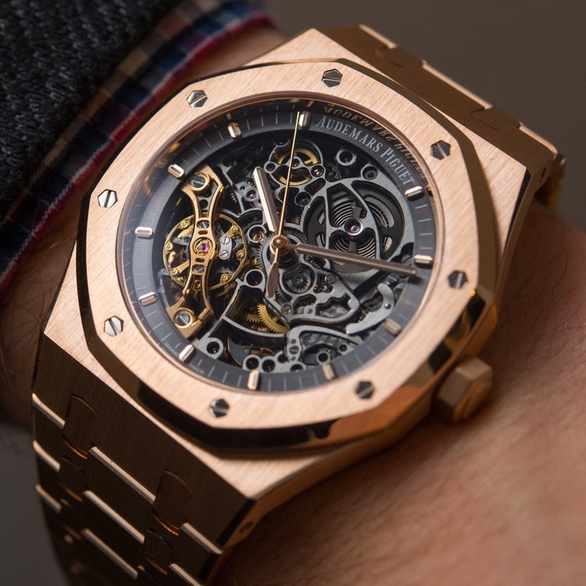 Audemars Piguet Skeleton AP Royal Oak Rosegold Skeleton Metal_img_0