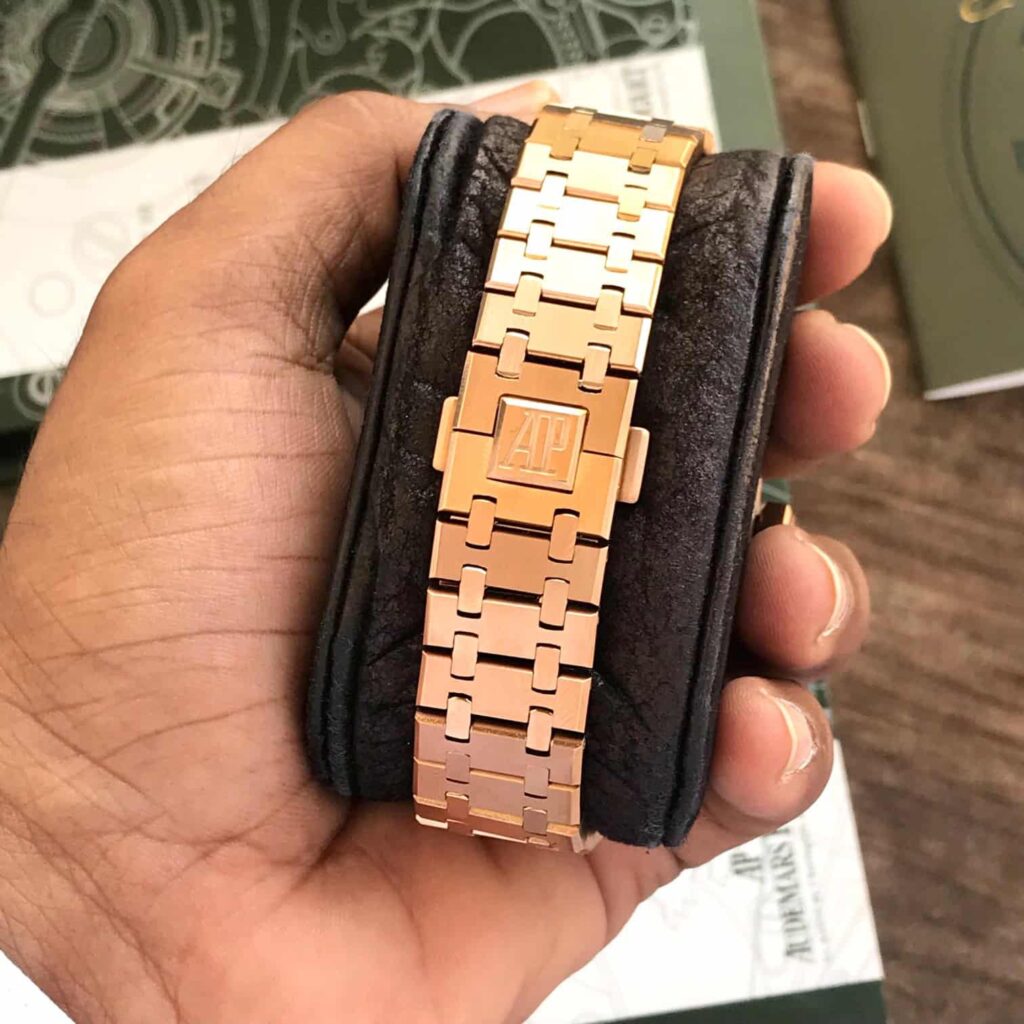 Audemars Piguet Skeleton AP Royal Oak Rosegold Skeleton Metal_img_2