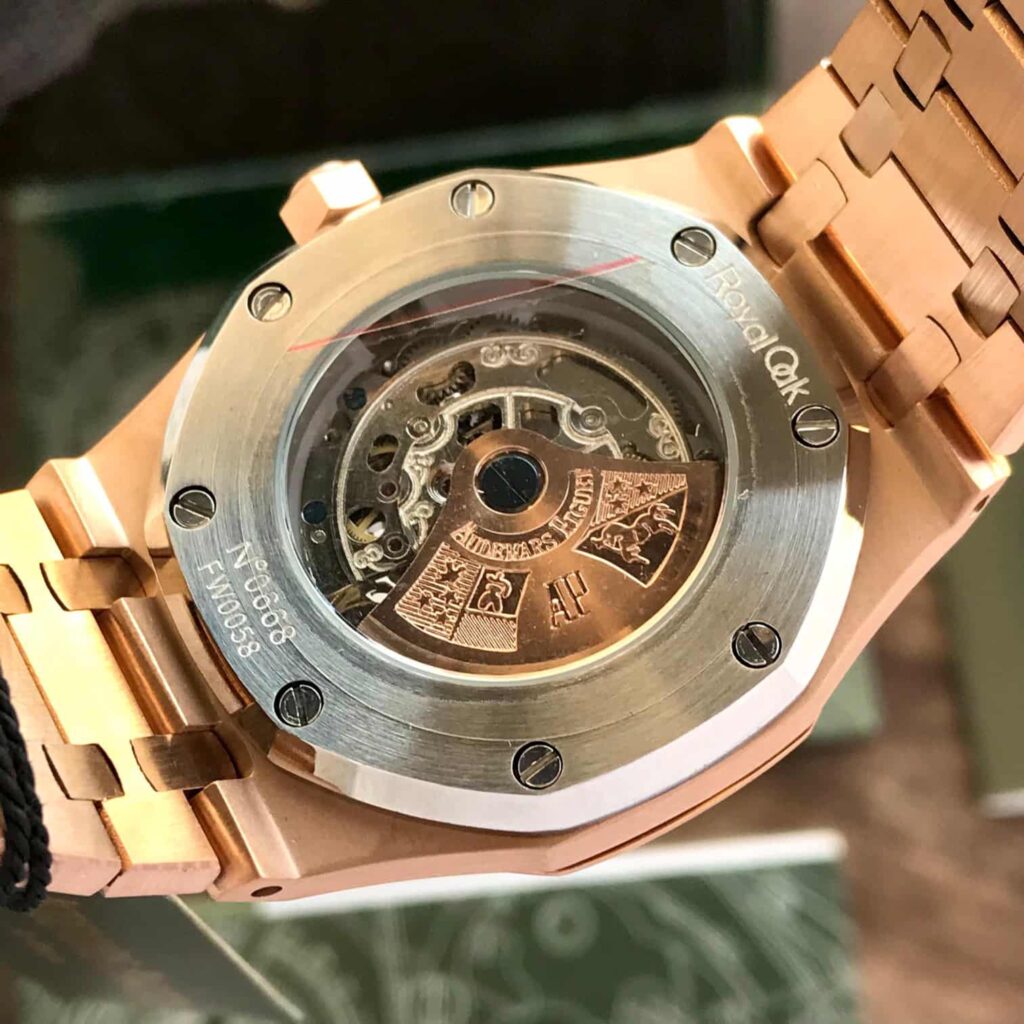 Audemars Piguet Skeleton AP Royal Oak Rosegold Skeleton Metal_img_1