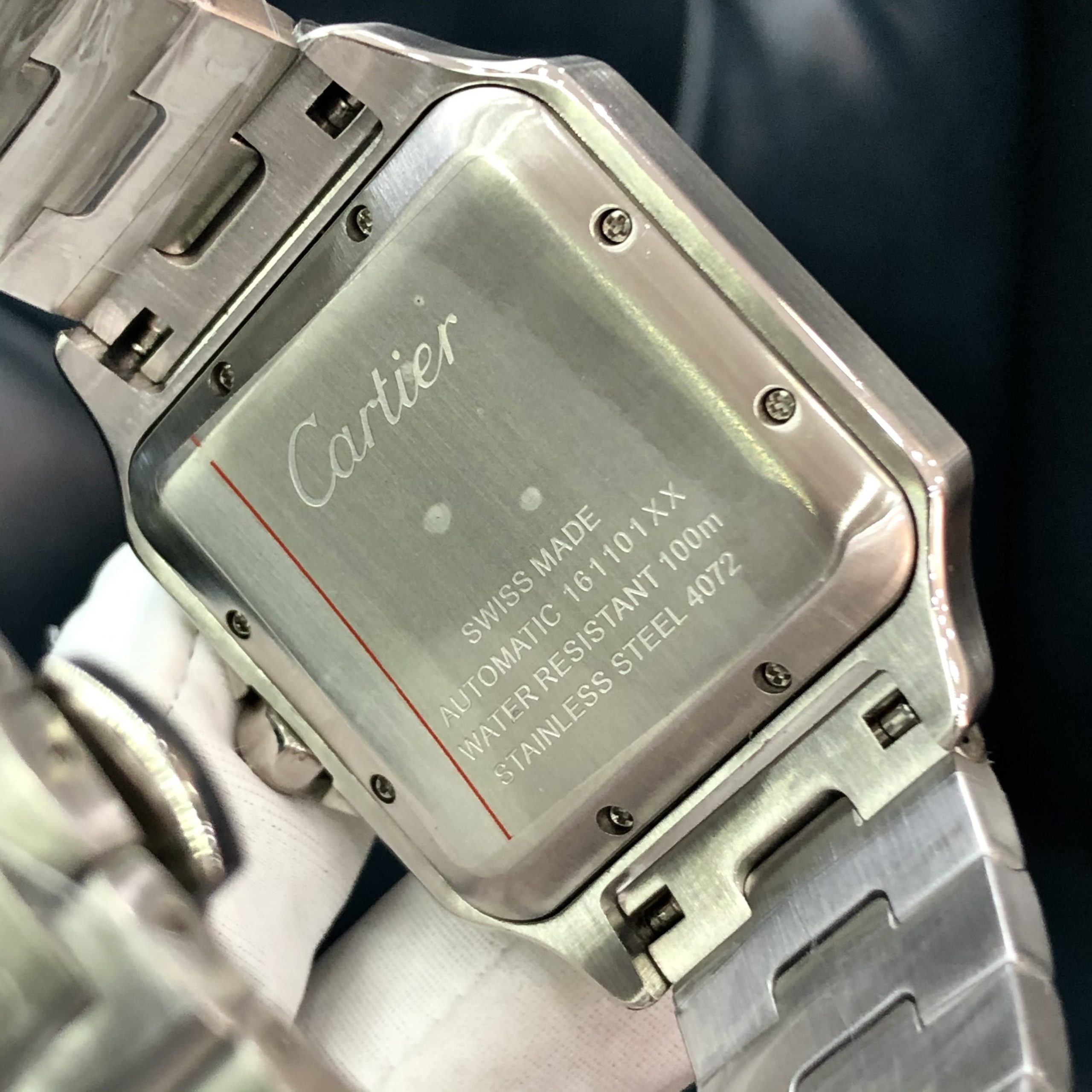 Cartier Santos Men’s Watch (Green) – Mastercopy_img_2