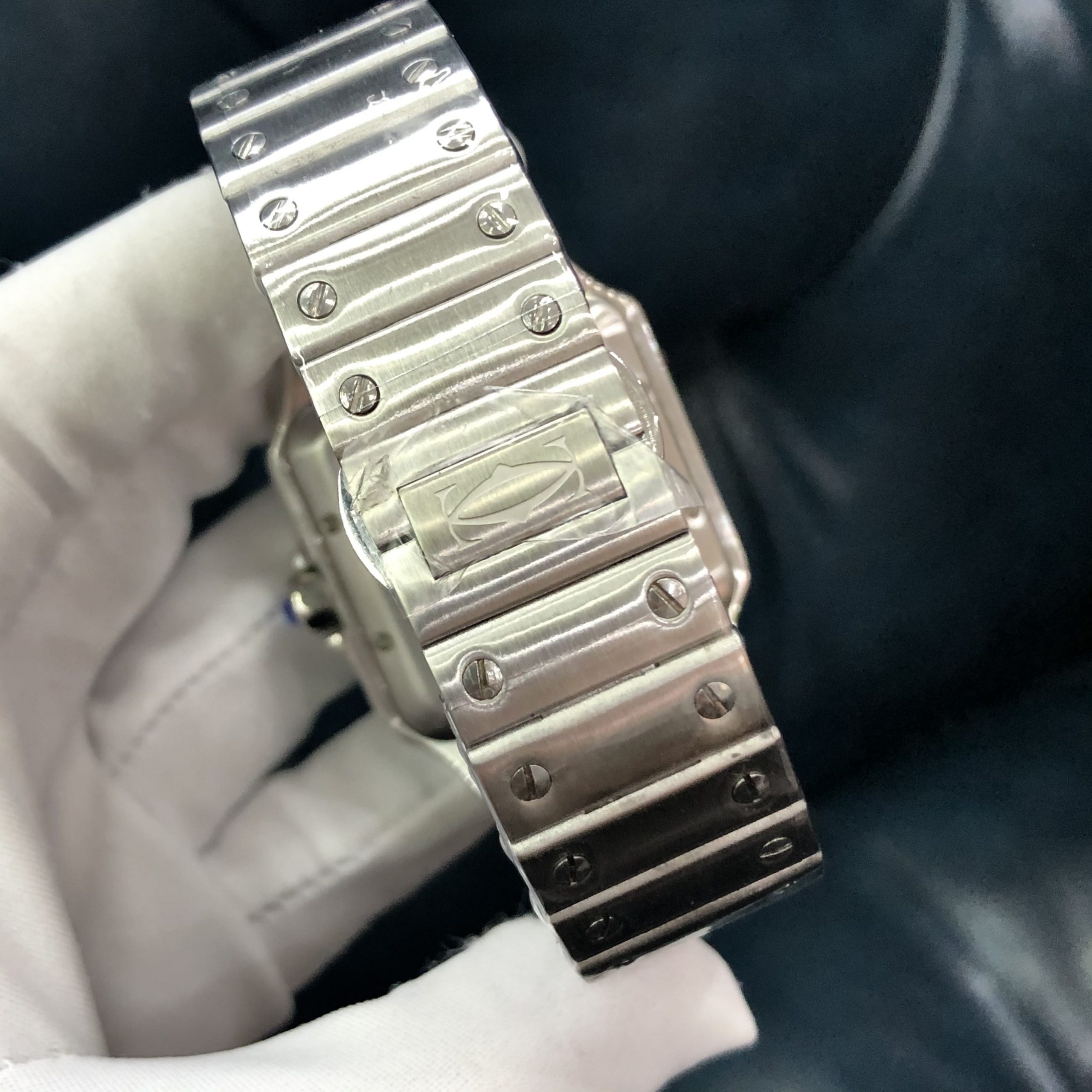 Cartier Santos Men’s Watch (Green) – Mastercopy_img_4