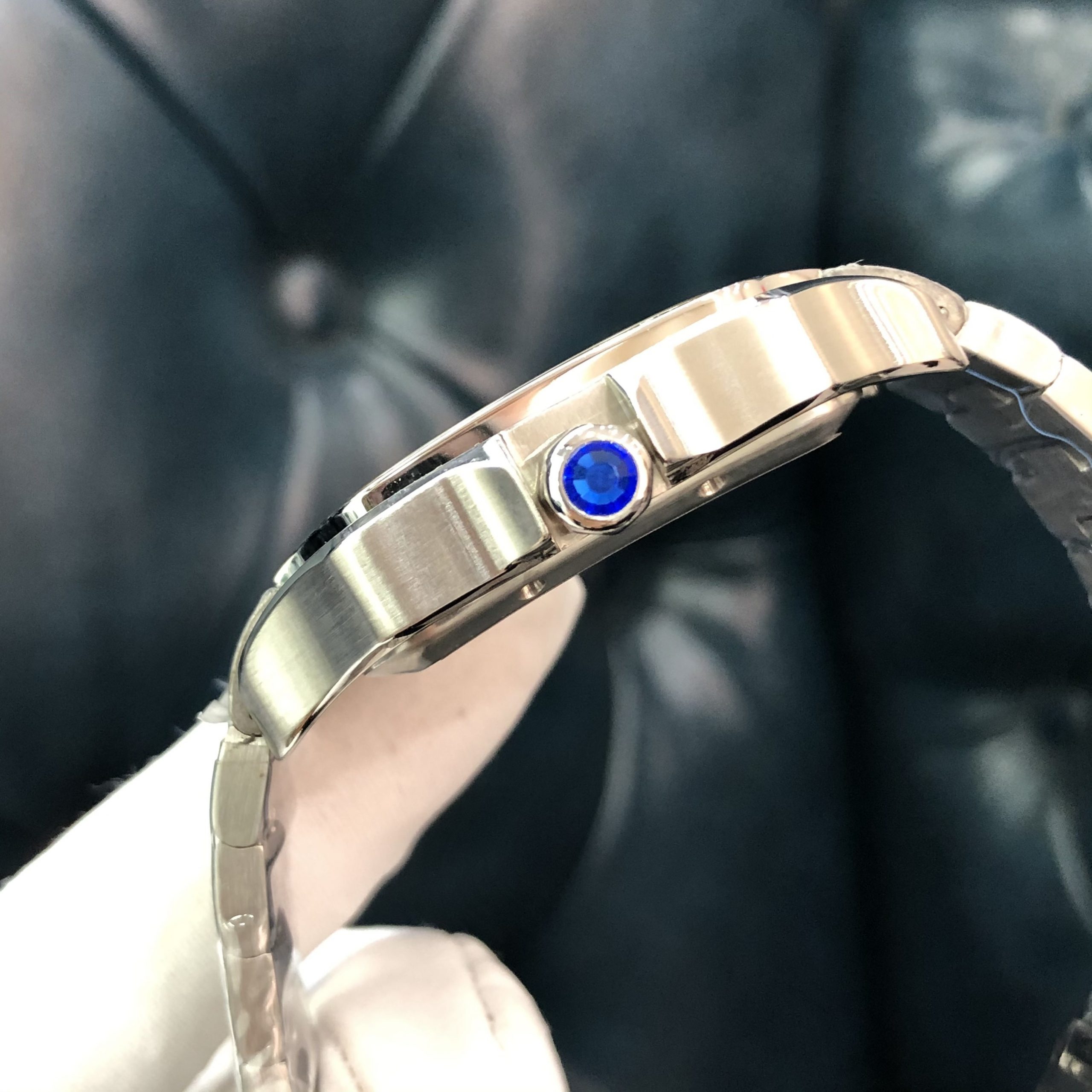 Cartier Santos Men’s Watch (Green) – Mastercopy_img_3