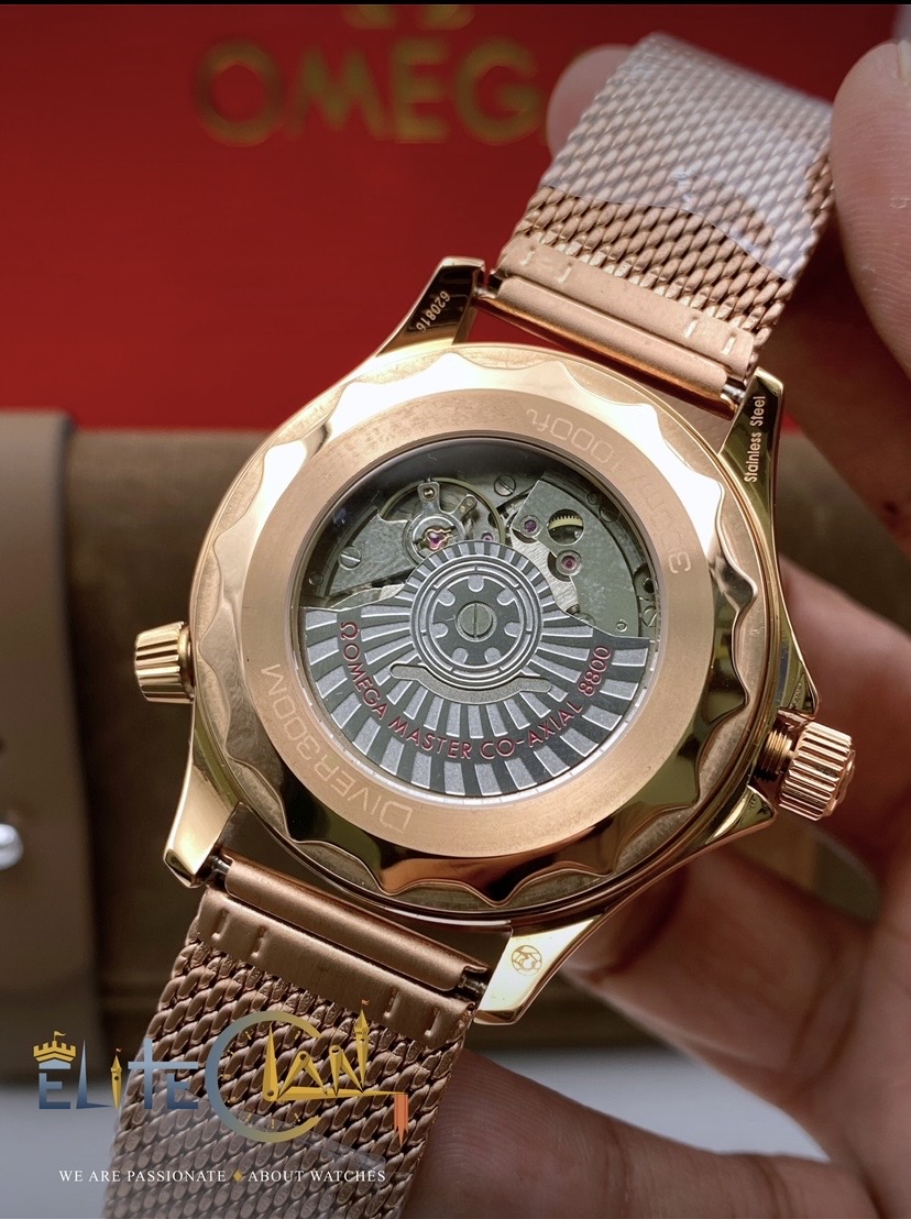 Omega 007 (Rose Gold) Seamaster Automatic – AAA Grade_img_3
