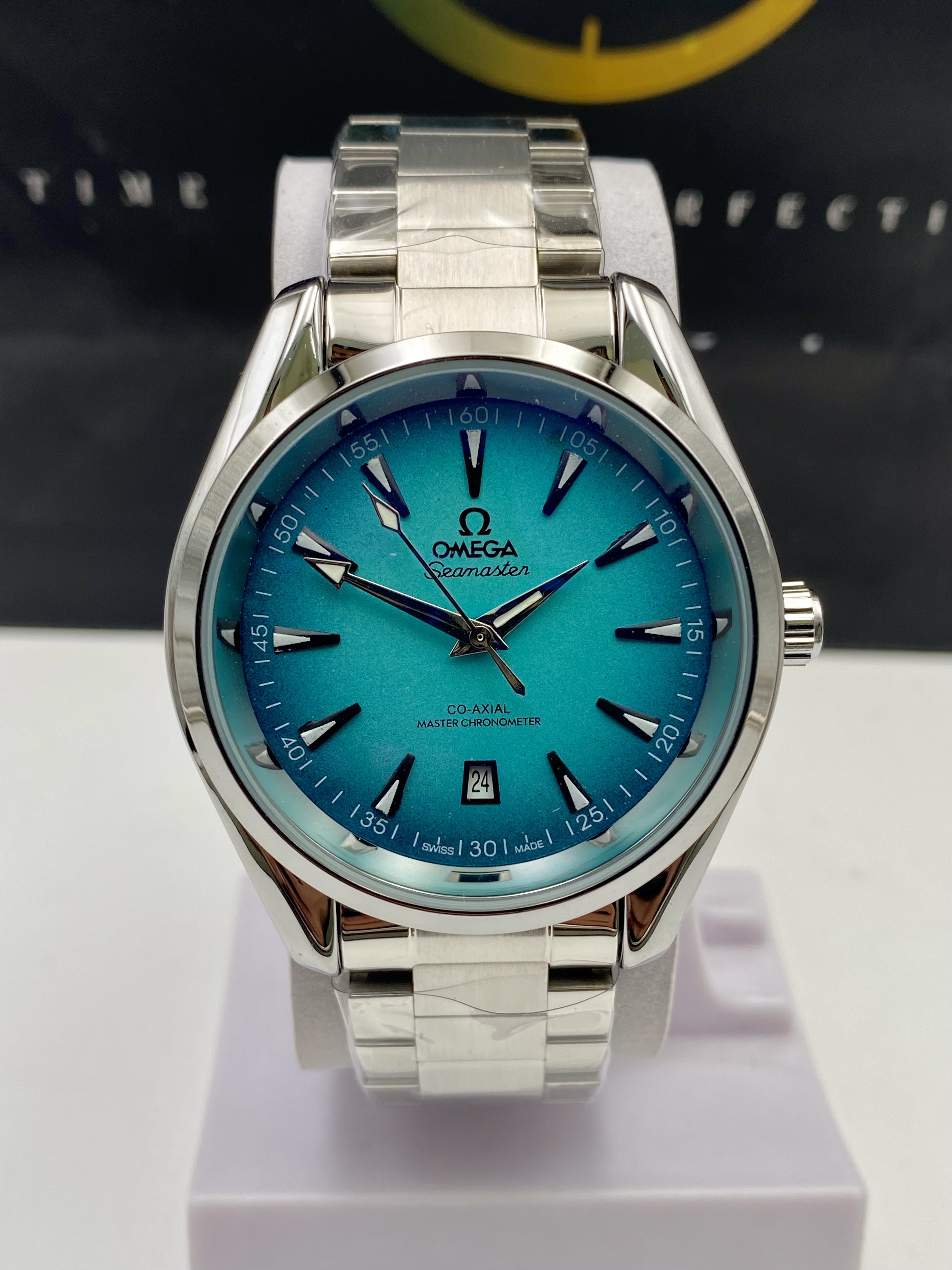 Omega Seamaster Aqua Terra (Tiffany) – Mastercopy Watch_img_0