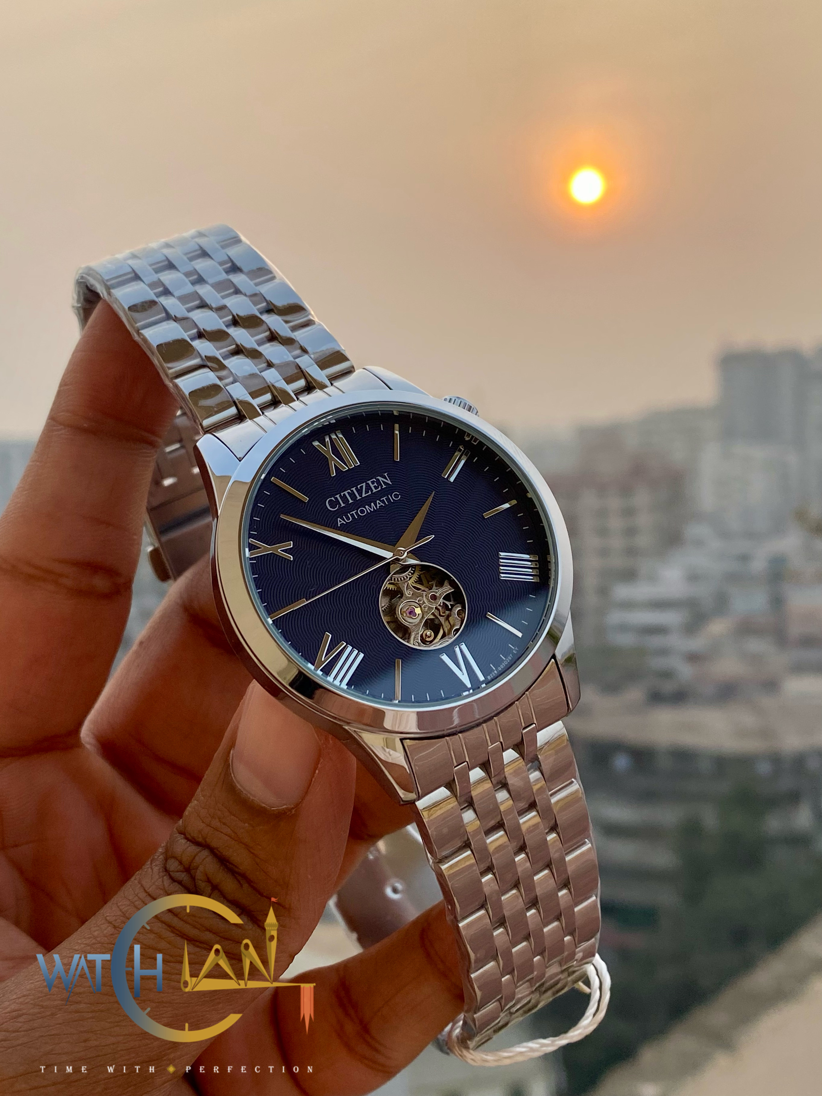 Citizen Sunshine & Luna Open Heart Automatic Blue – Mastercopy_img_1