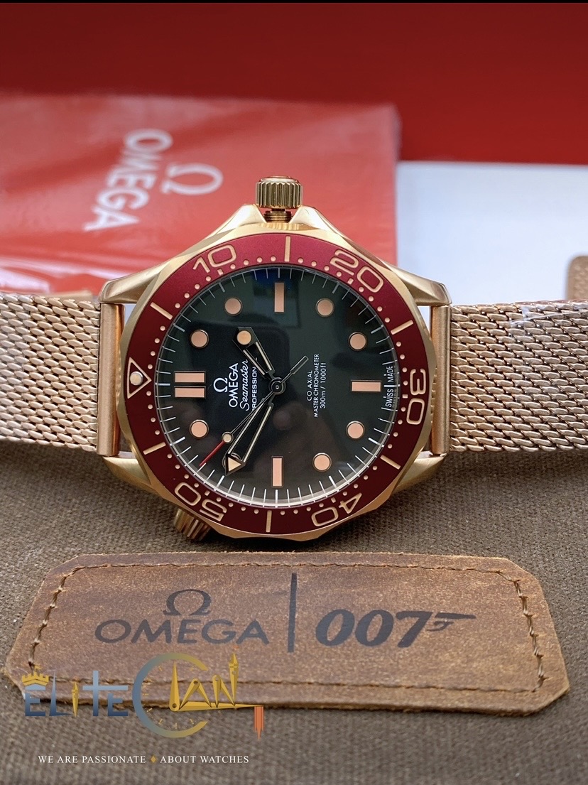 Omega 007 (Rose Gold) Seamaster Automatic – AAA Grade_img_10