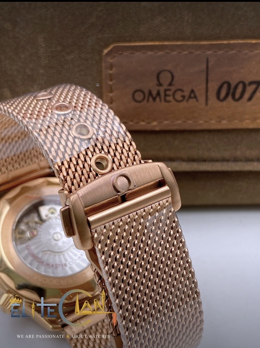 Omega 007 (Rose Gold) Seamaster Automatic – AAA Grade_img_4