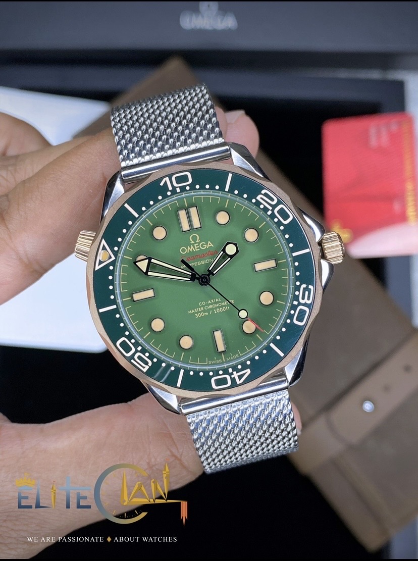 Omega 007 (Green) Seamaster Automatic – AAA Grade_img_0