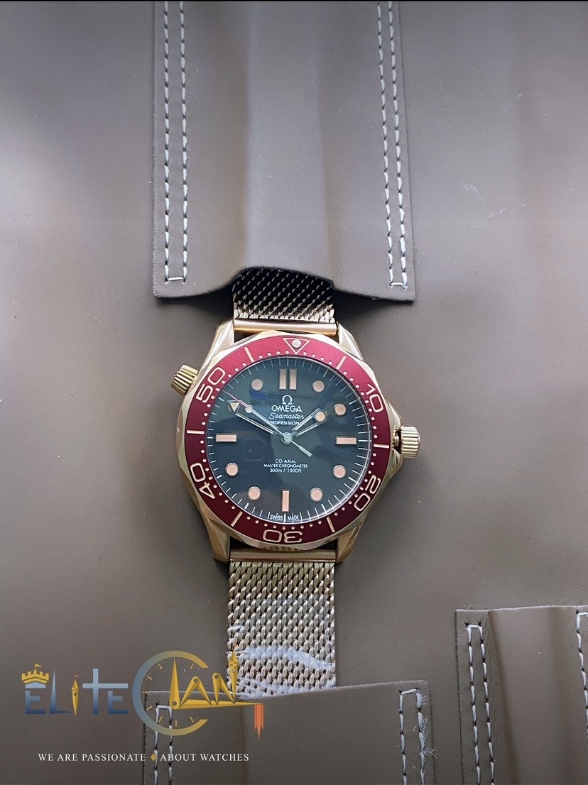 Omega 007 (Rose Gold) Seamaster Automatic – AAA Grade_img_7