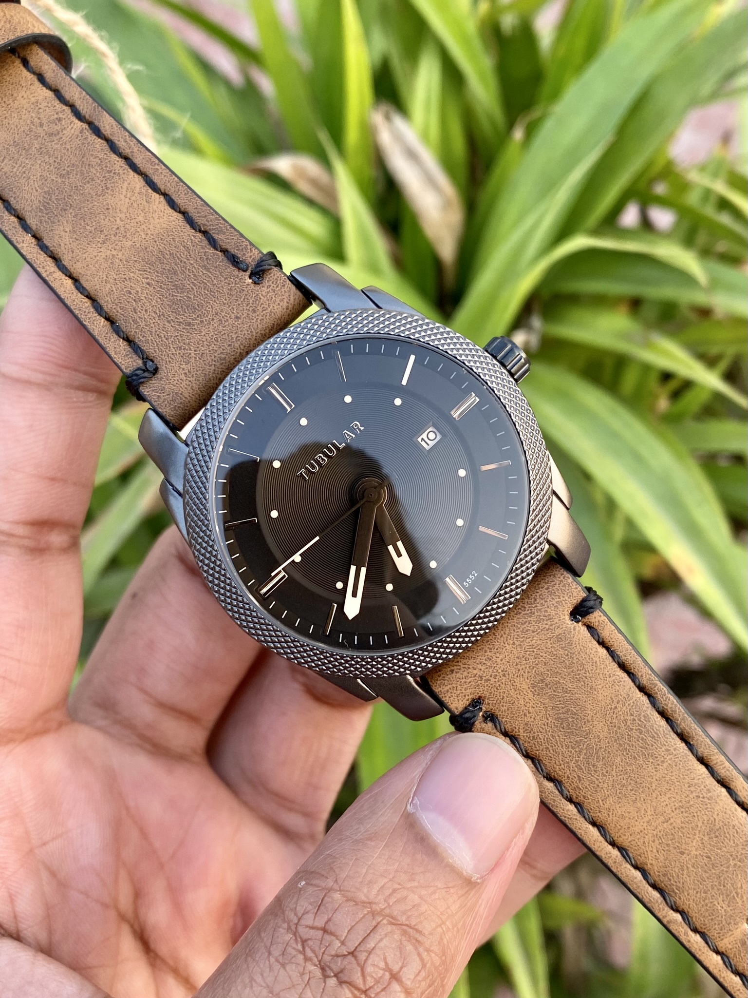 Tubular Analog Date Men’s Watch_img_4