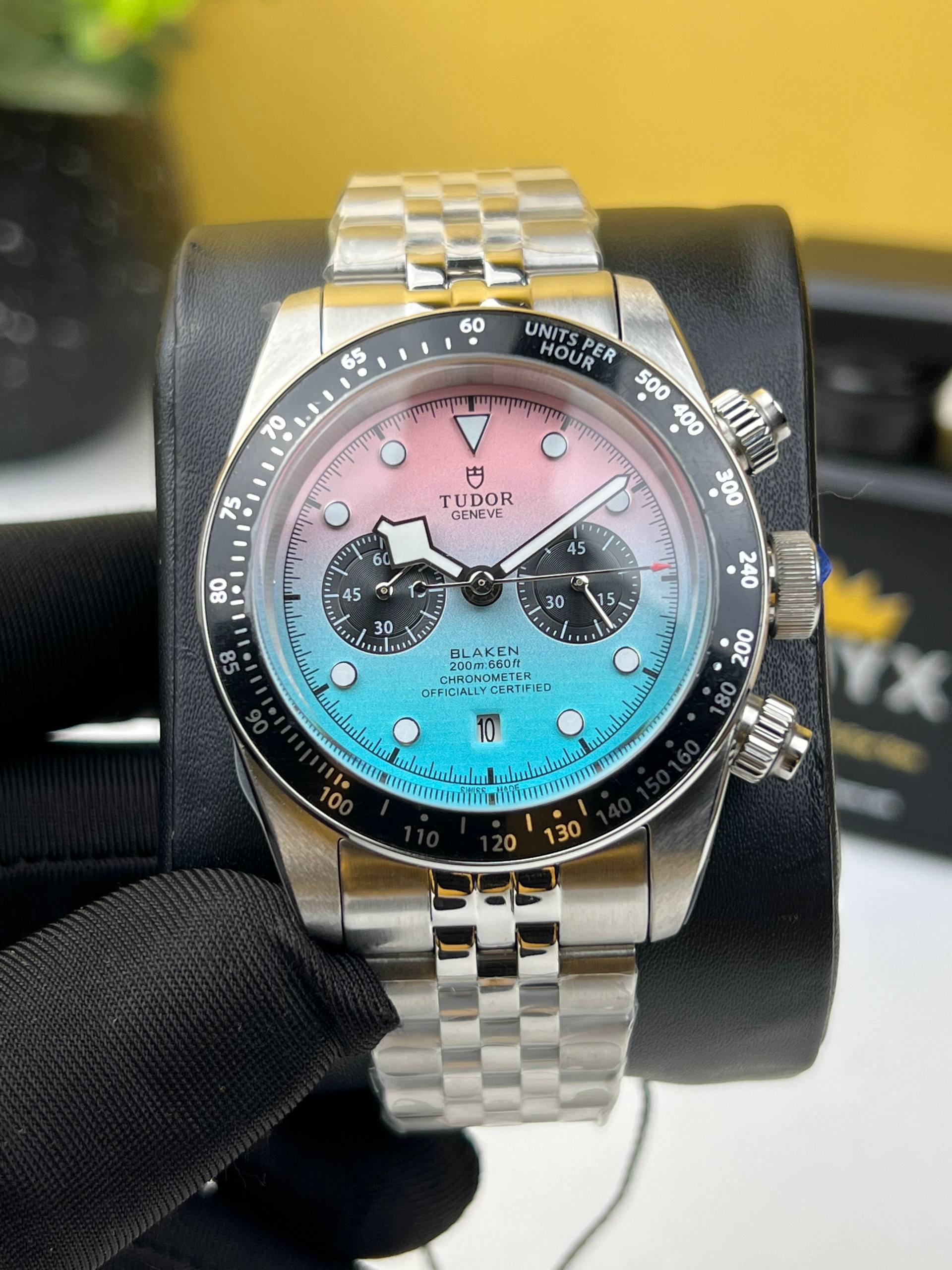 Tudor Black Bay Chrono “Blaken Flamingo” 41mm – Mastercopy_img_0