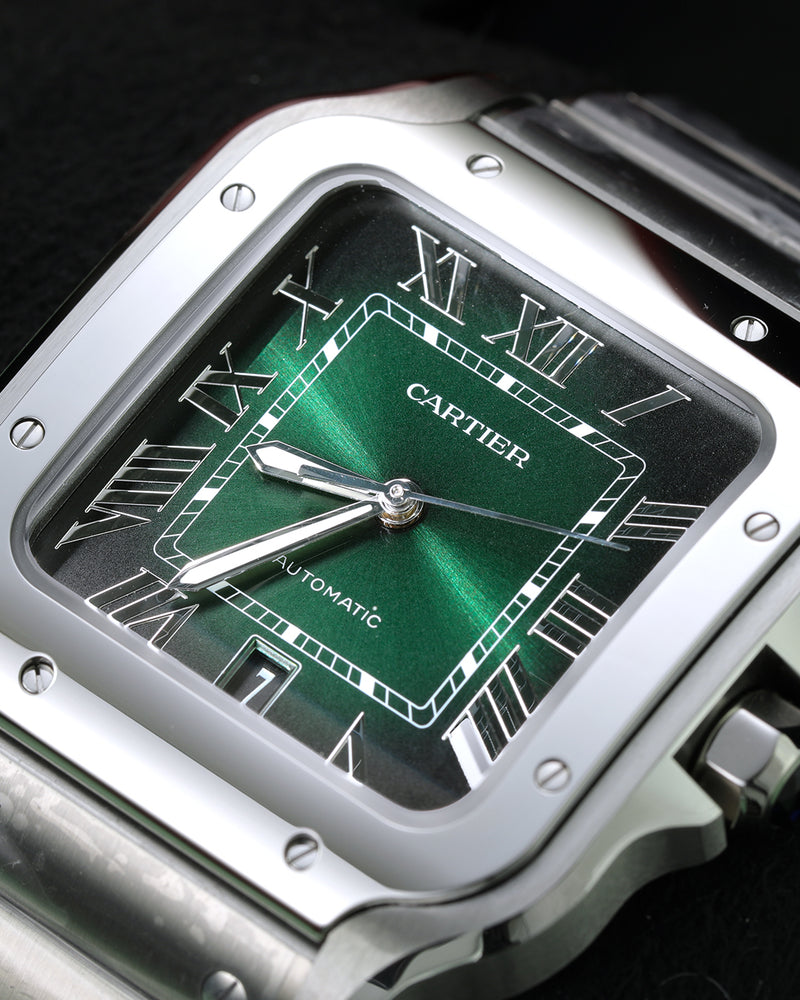 Cartier Santos Men’s Watch (Green) – Mastercopy_img_5