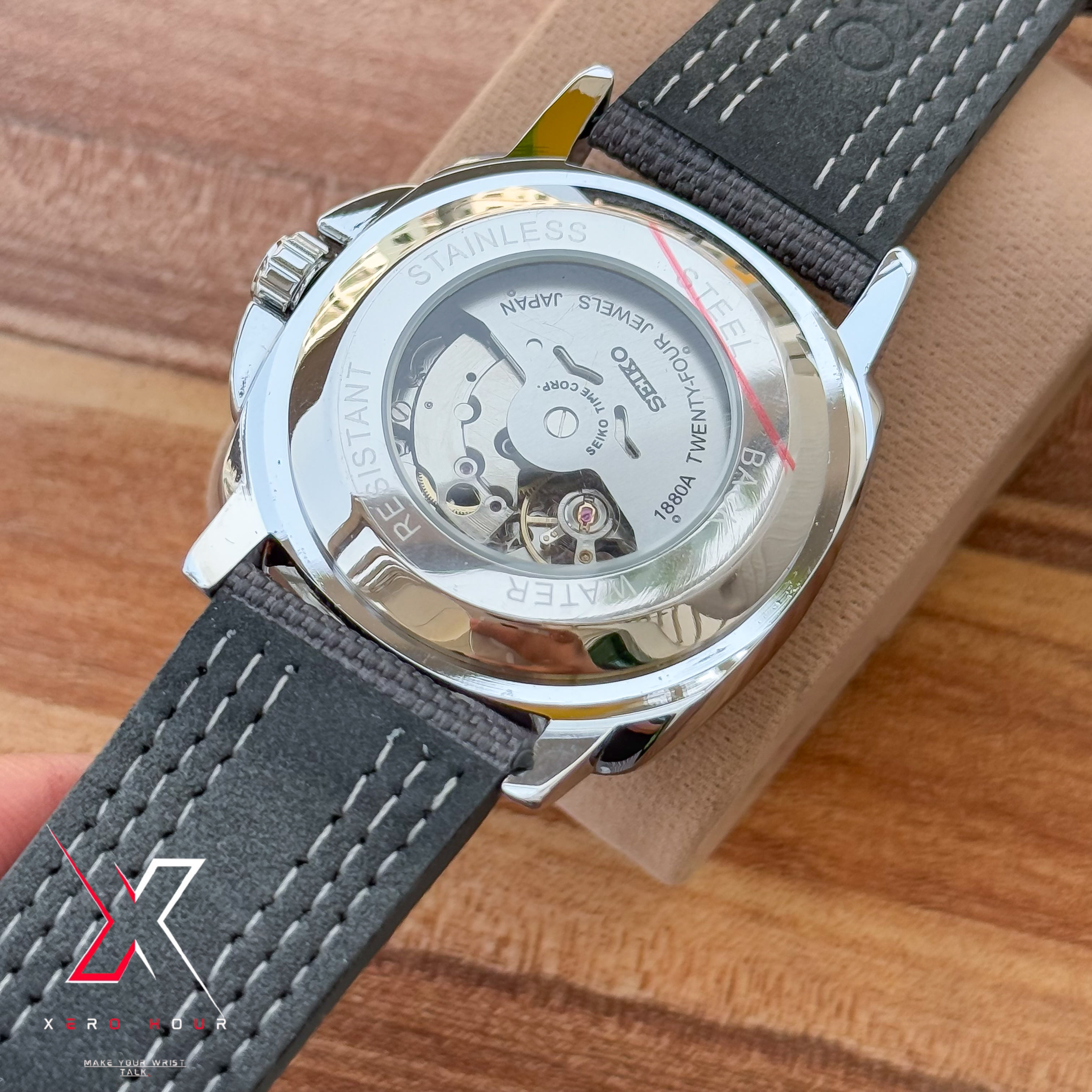 Seiko Tourbillion Automatic | Sport 5 Series | Nylon Strap | Grey dial_img_5