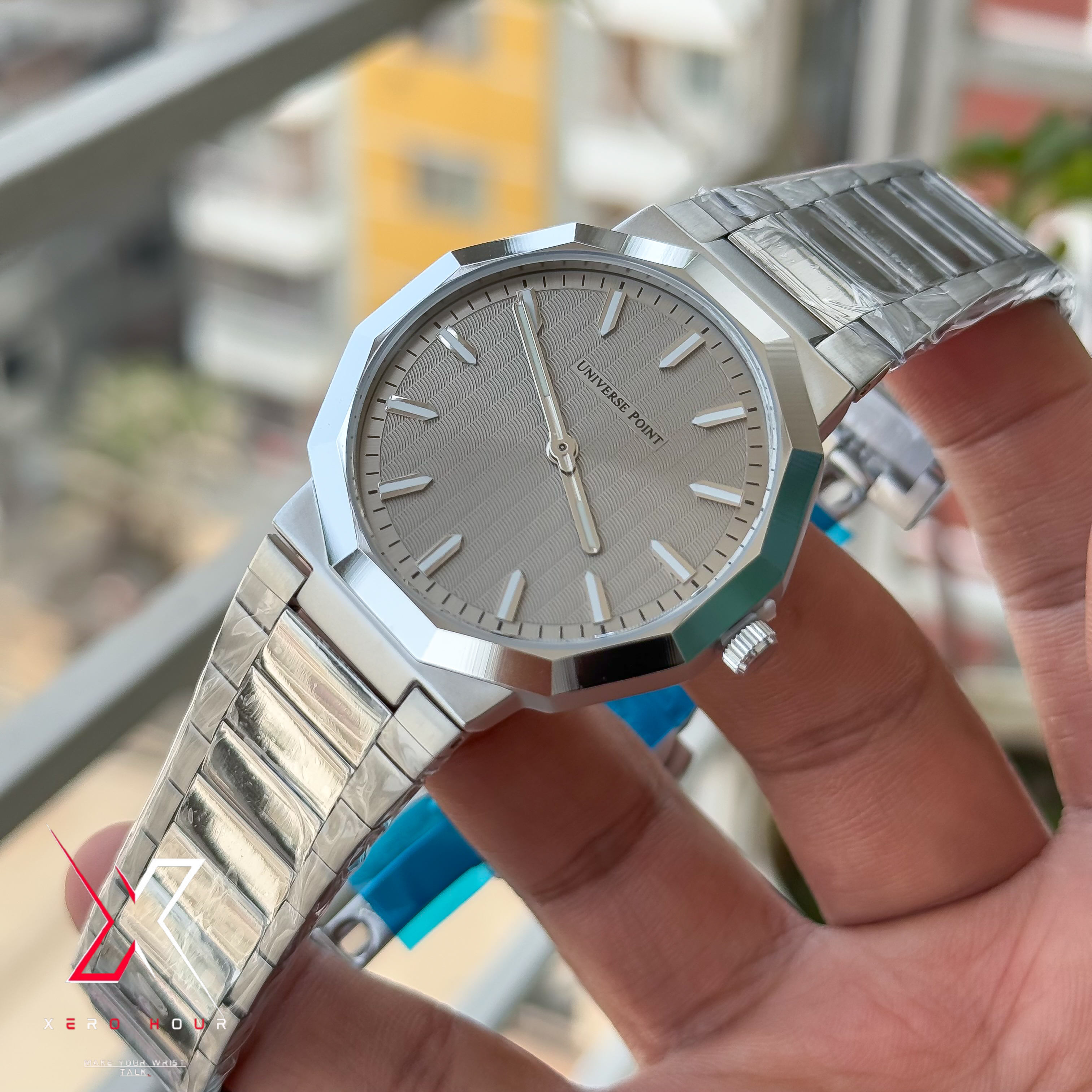 Universe Point | Authentic Series | Super Slim Diamond STyle | Grey dial_img_1