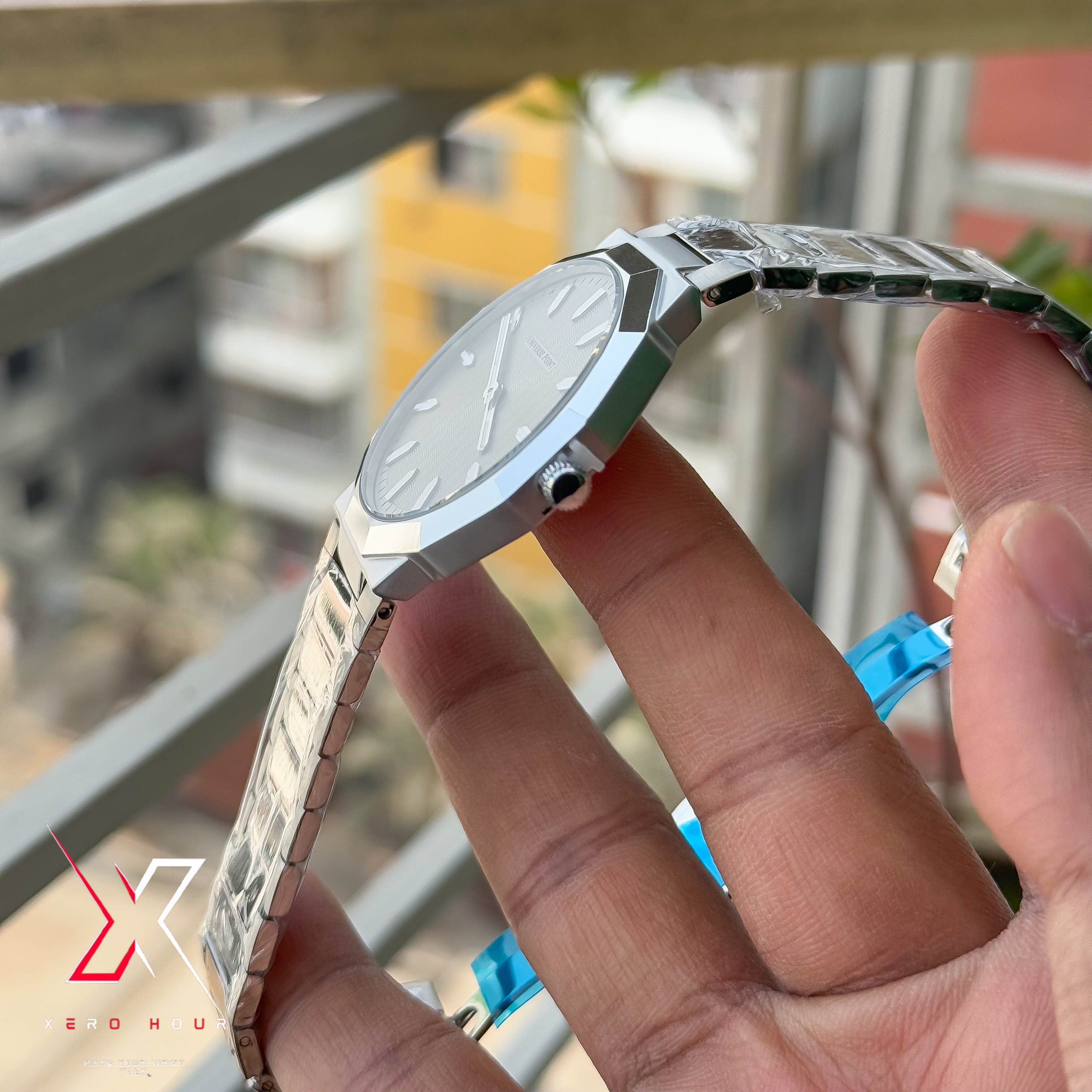 Universe Point | Authentic Series | Super Slim Diamond STyle | Grey dial_img_8