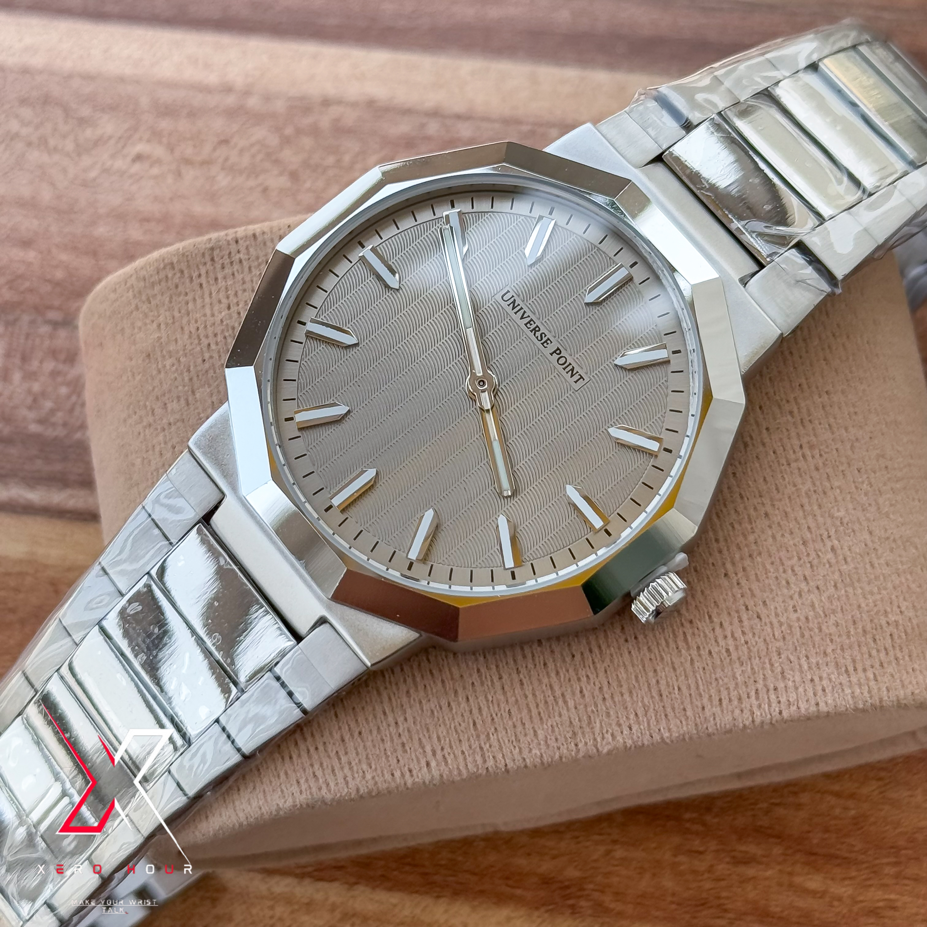 Universe Point | Authentic Series | Super Slim Diamond STyle | Grey dial_img_9