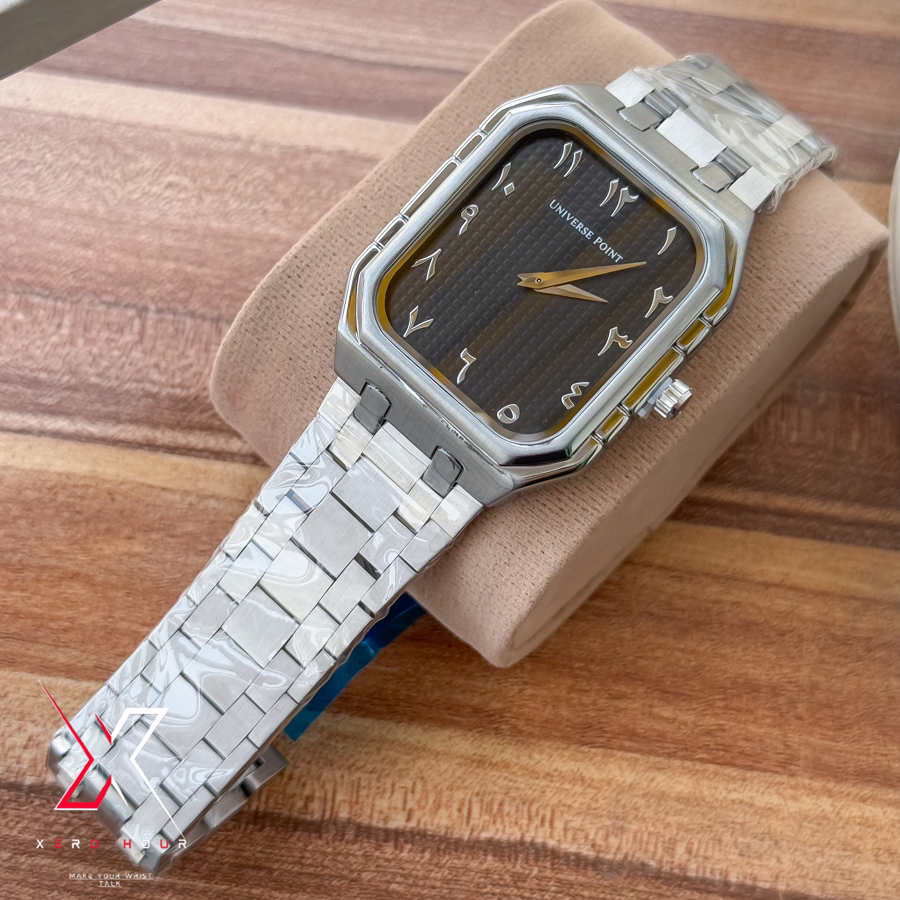 Unverse Point Authentic | Square Shape | Arabic Dial | Black_img_4