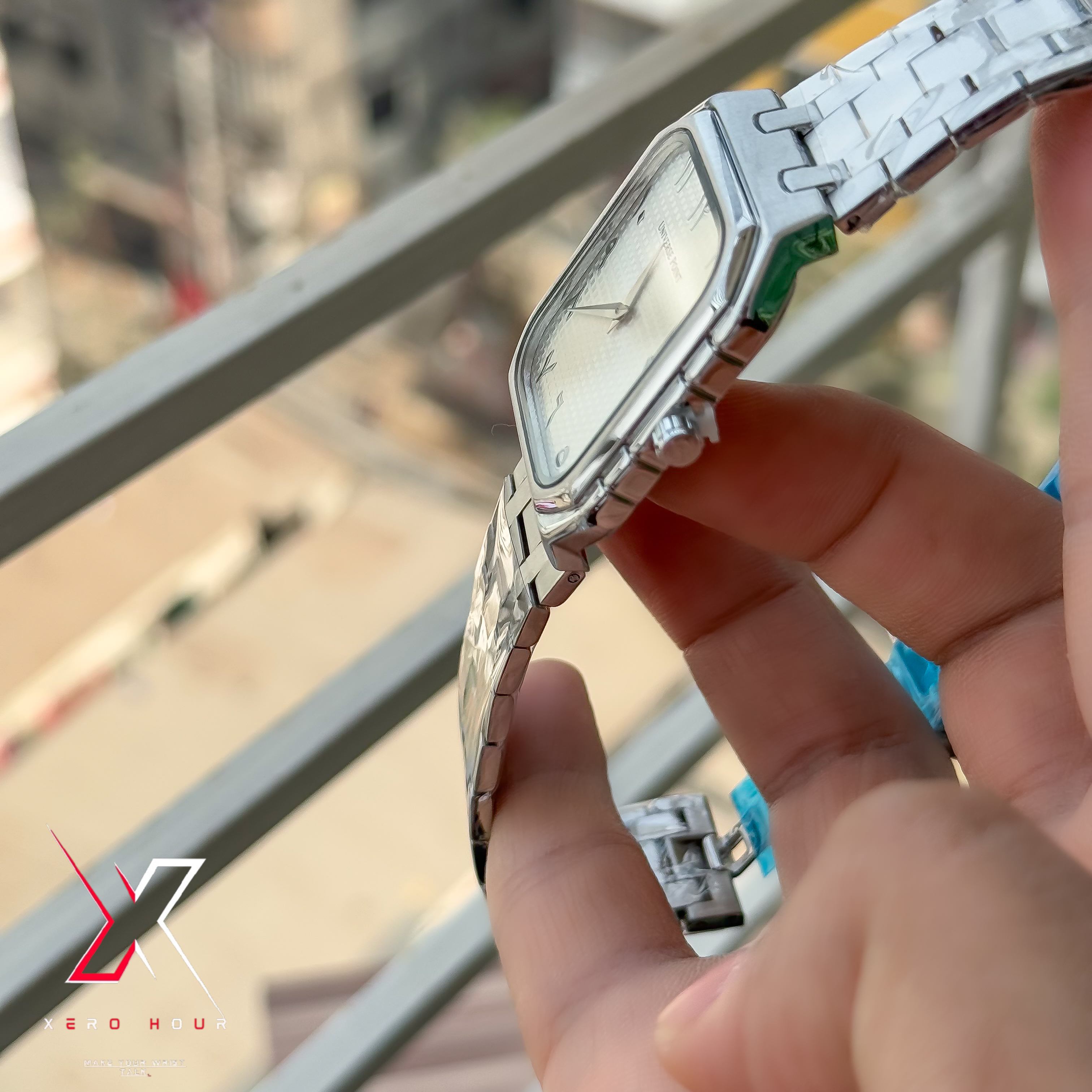 Universe Point Authentic | Square Shape | Arabic Dial | White_img_1