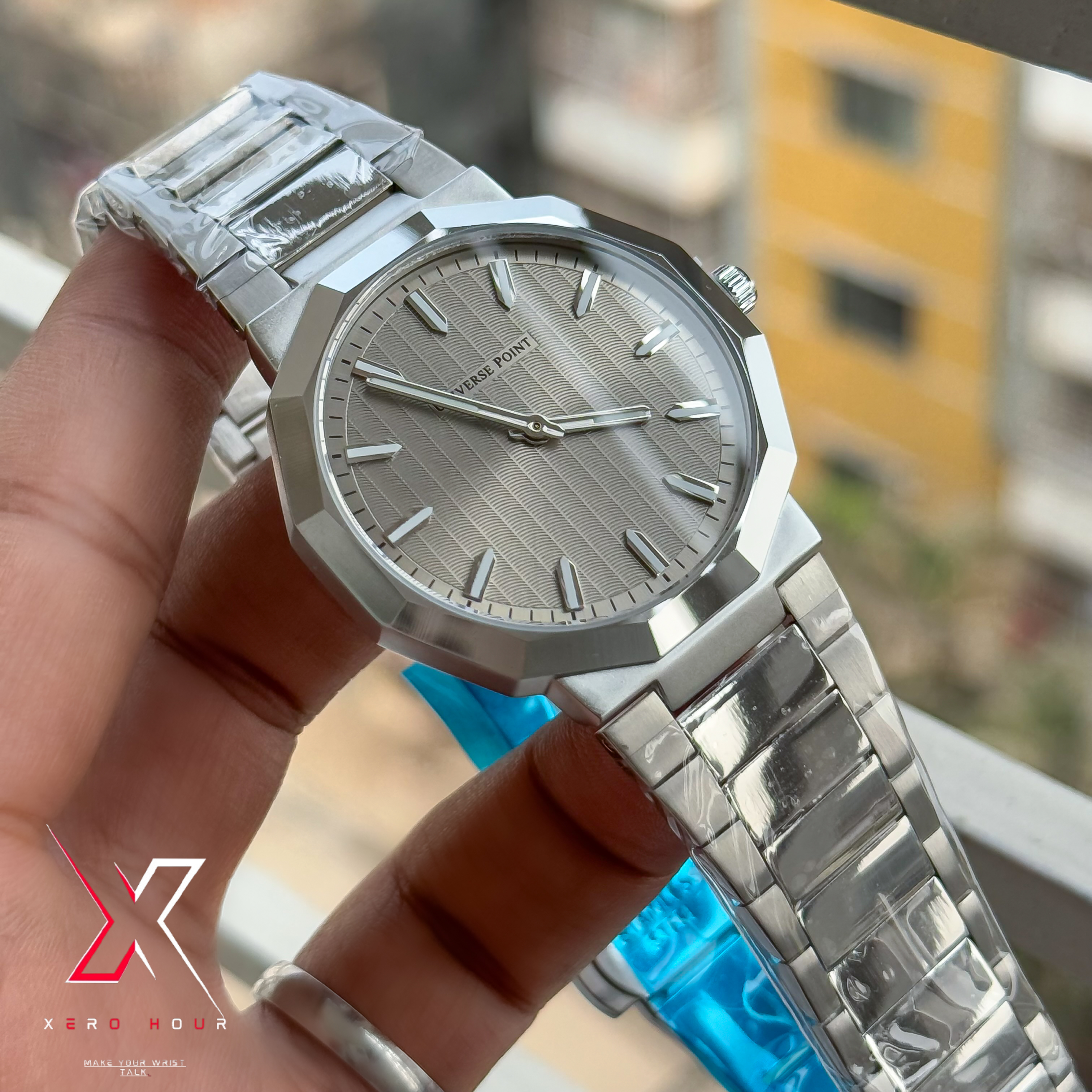 Universe Point | Authentic Series | Super Slim Diamond STyle | Grey dial