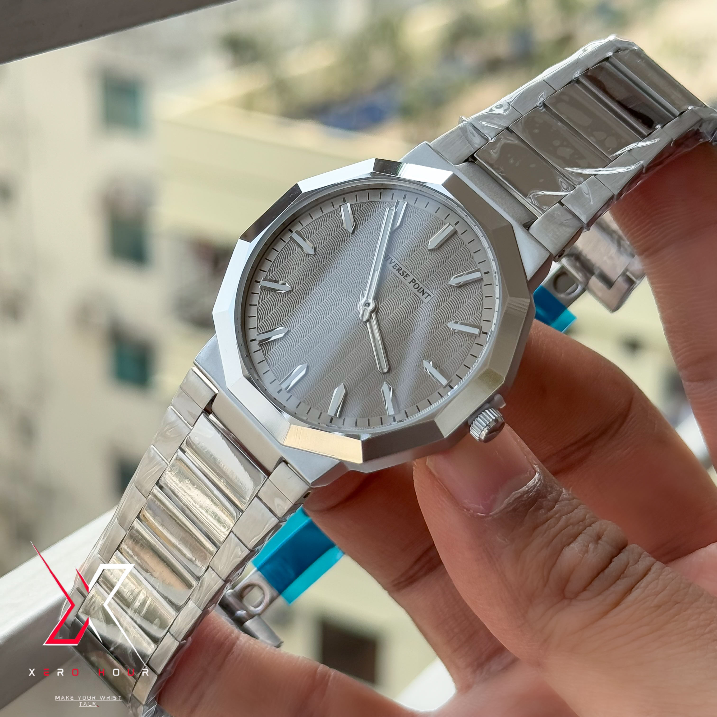 Universe Point | Authentic Series | Super Slim Diamond STyle | Grey dial_img_5