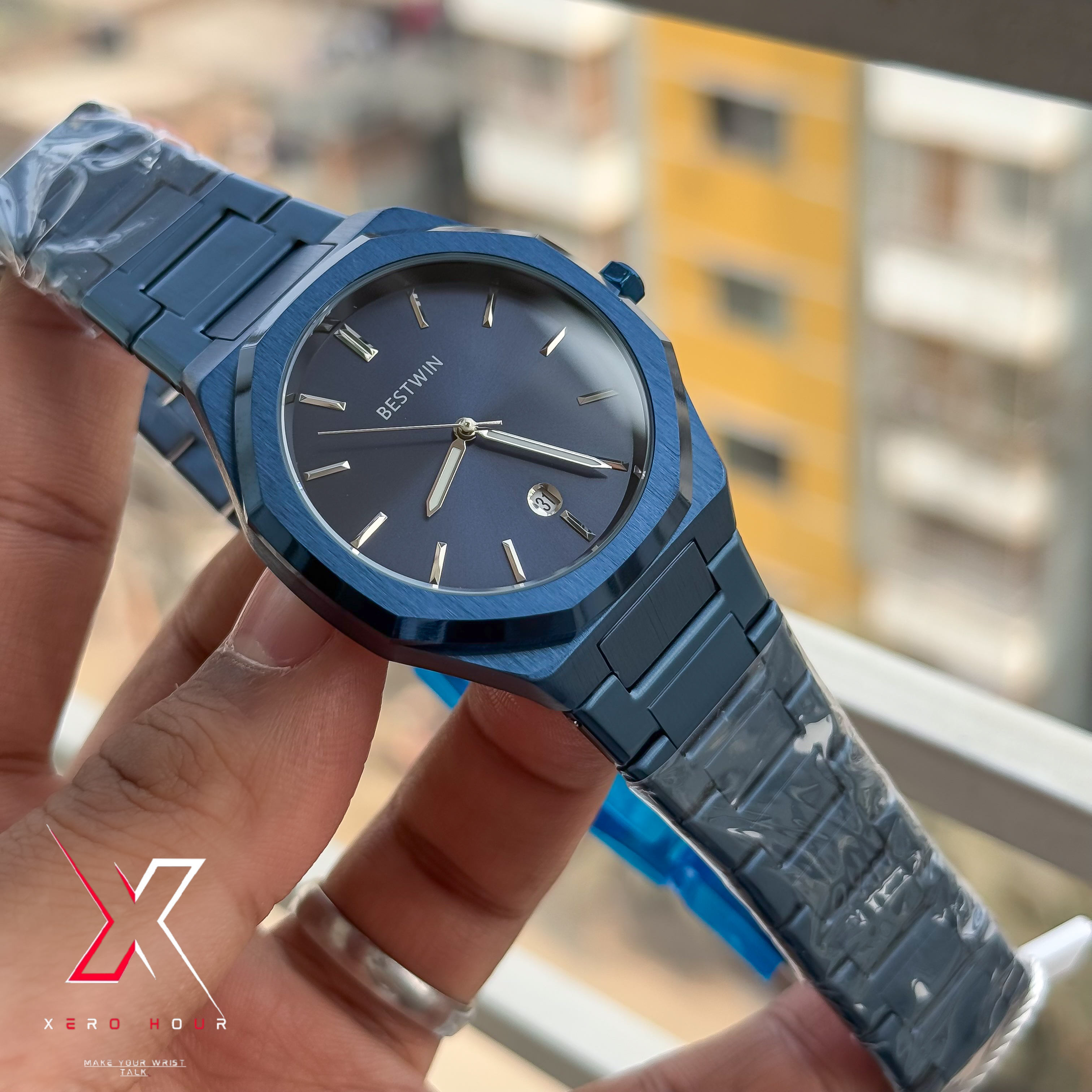 Bestwin Most Demanding | Date Just Series | Blue Dial