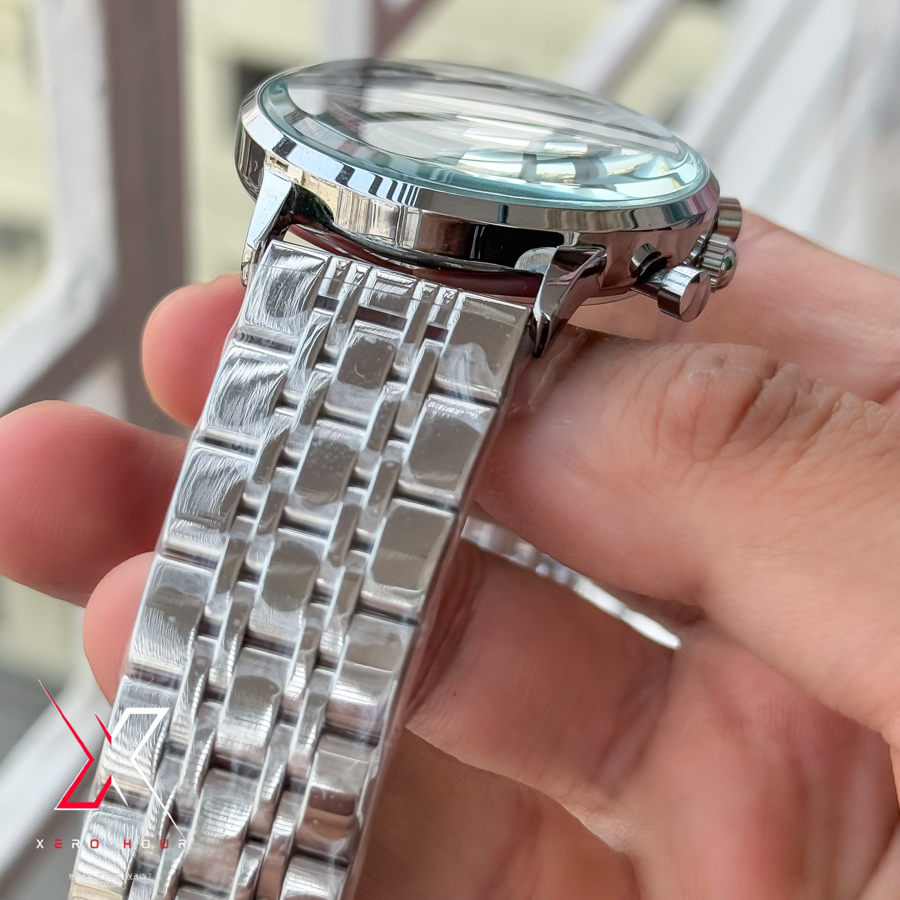 Emporio Armani Plain Chronograph | Date Just | Black Dial | Round glass_img_3