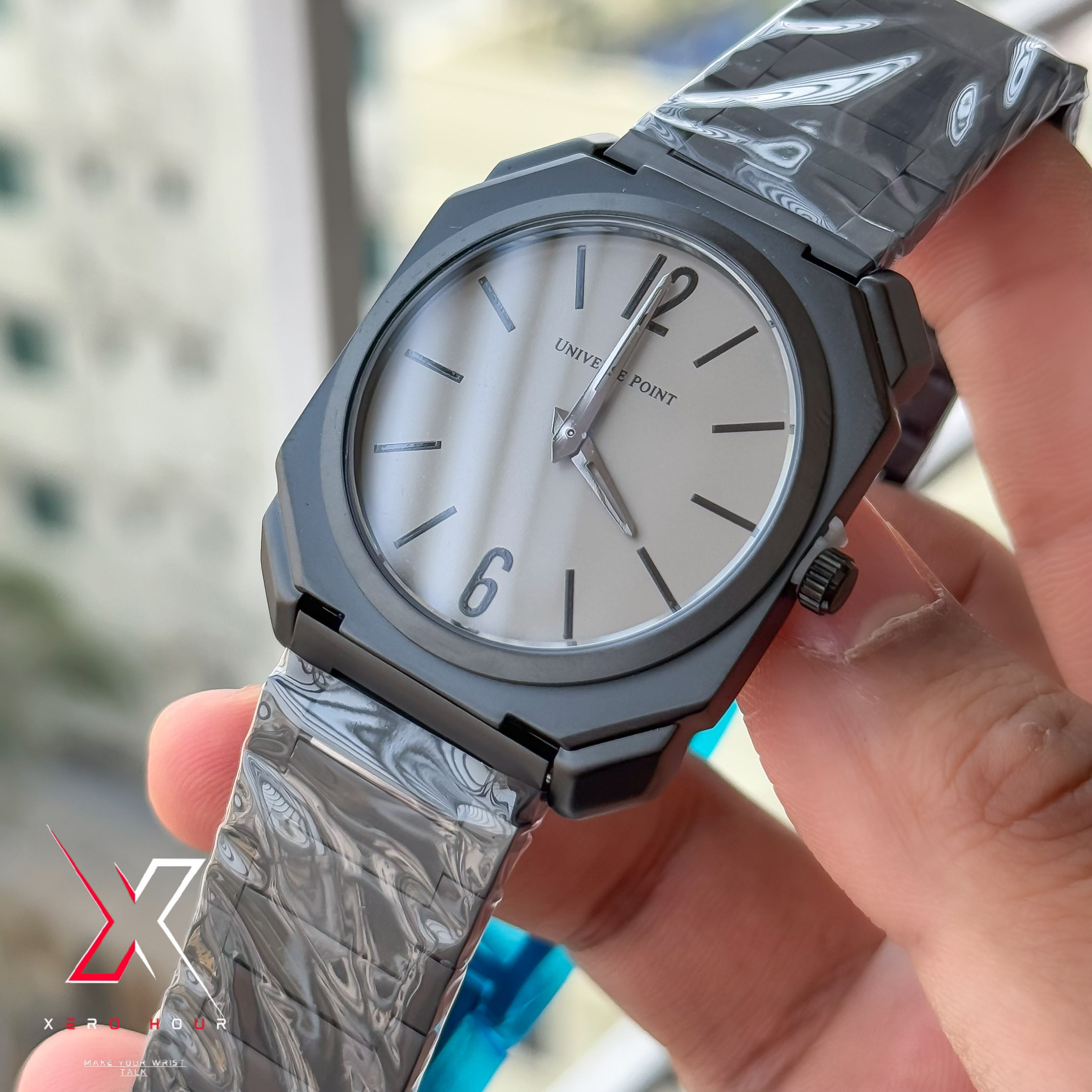 Universe Point | Blvgari style | Super Slim | Dual Tone | FULL Black | Authentic_img_5