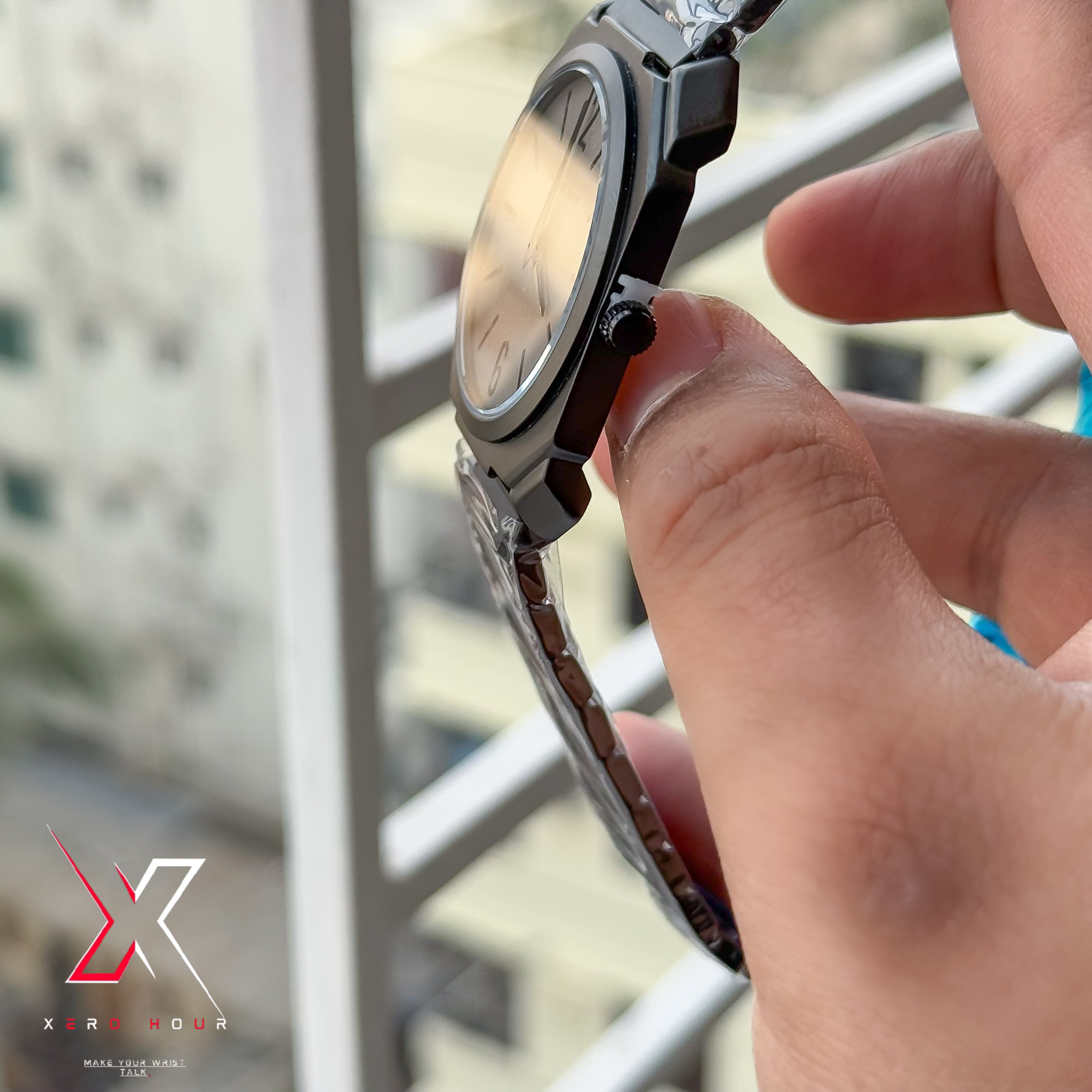 Universe Point | Blvgari style | Super Slim | Dual Tone | FULL Black | Authentic_img_1