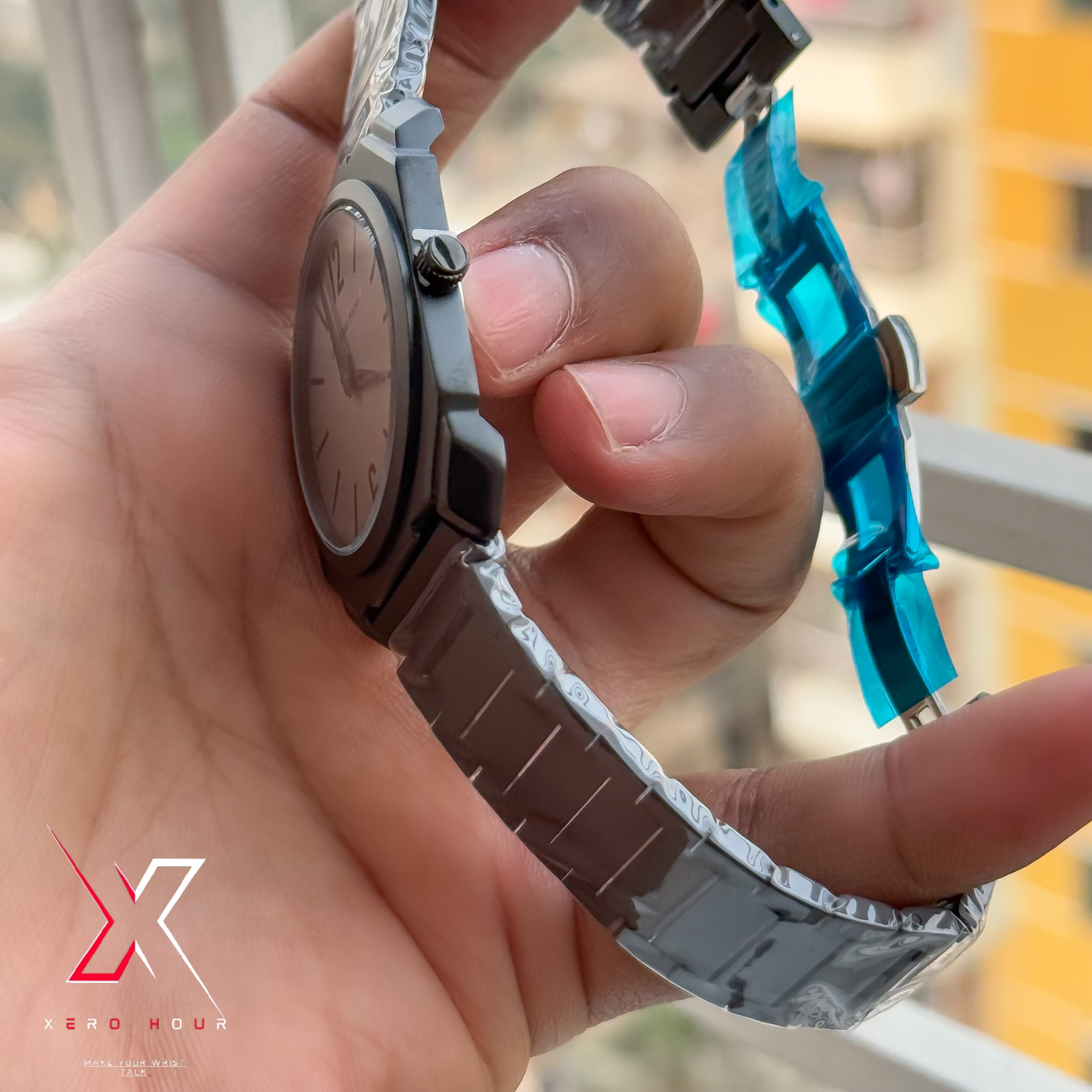 Universe Point | Blvgari style | Super Slim | Dual Tone | FULL Black | Authentic_img_2