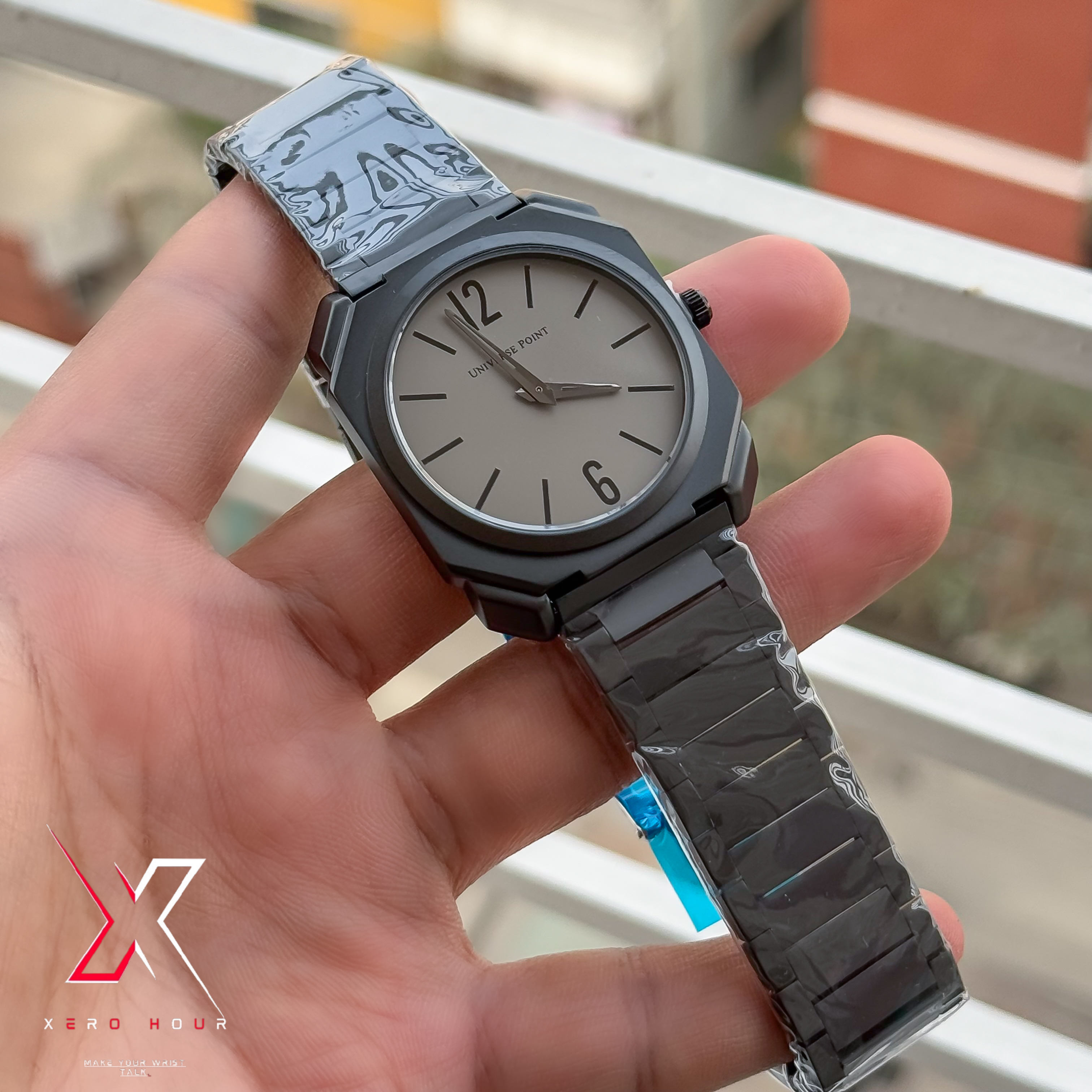 Universe Point | Blvgari style | Super Slim | Dual Tone | FULL Black | Authentic_img_7