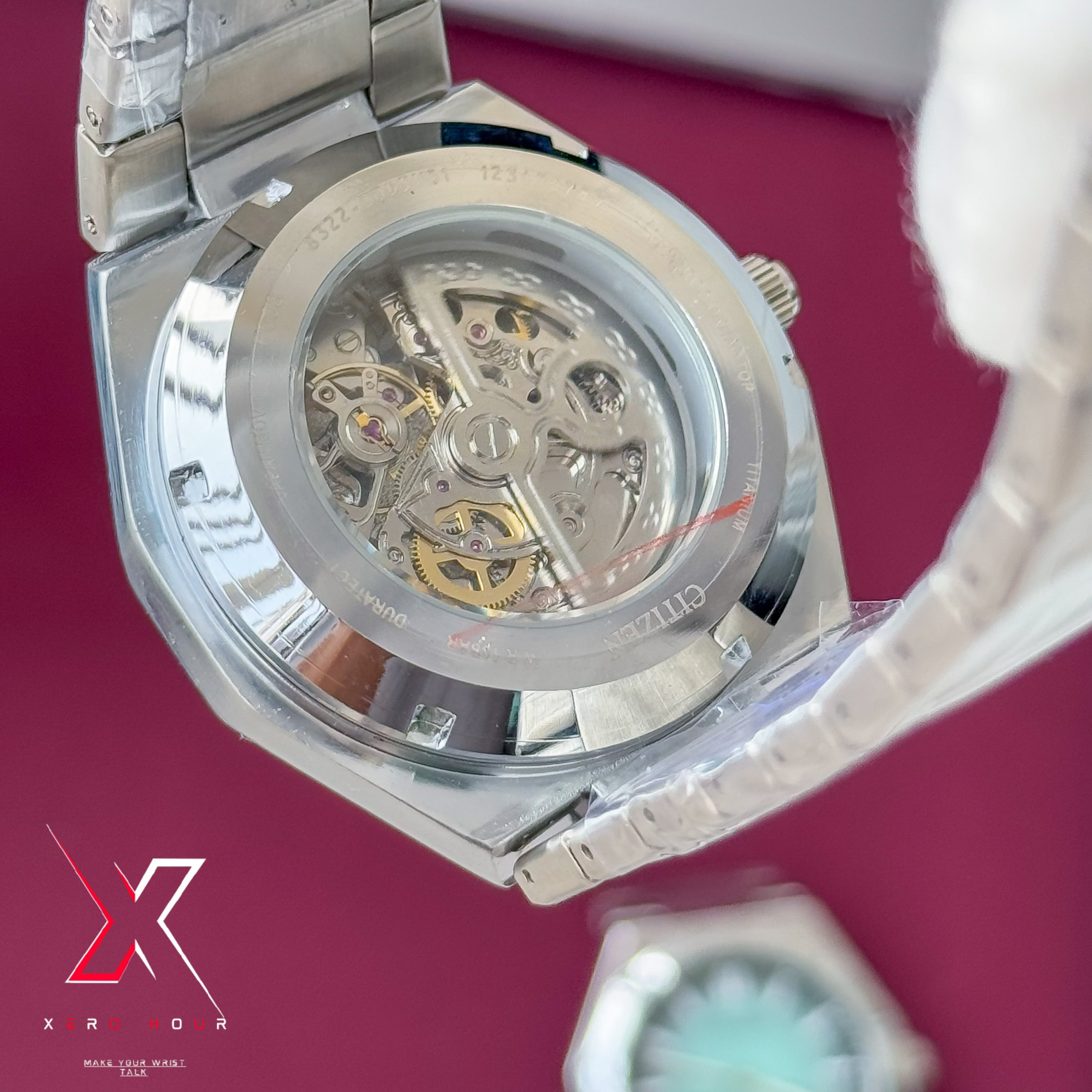 Citizen Zenshin Automatic Super Titanium Small Second | Semi AAA | Automatic | Ocean Blue_img_2