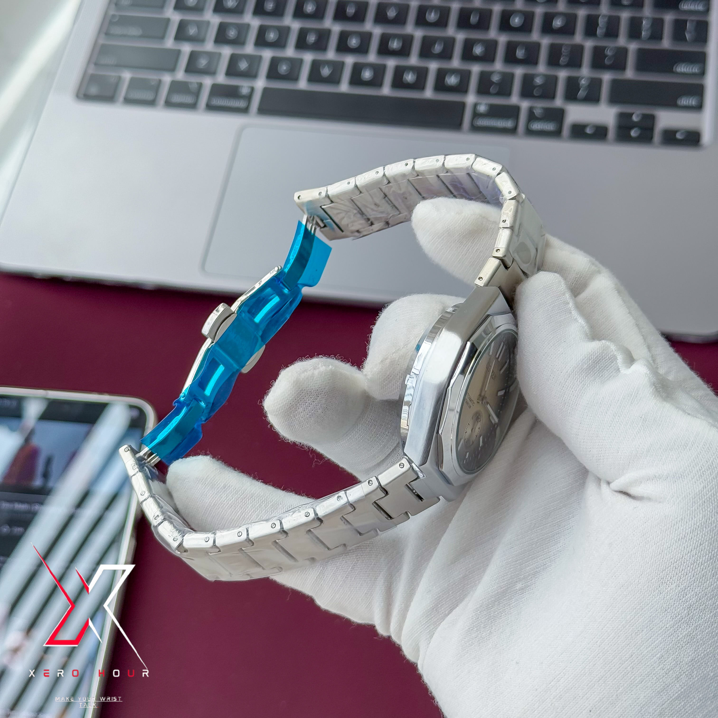 Citizen Zenshin Super Titanium Small Second | Automatic Movement | Semi AAA Grade | Salmon dial_img_2