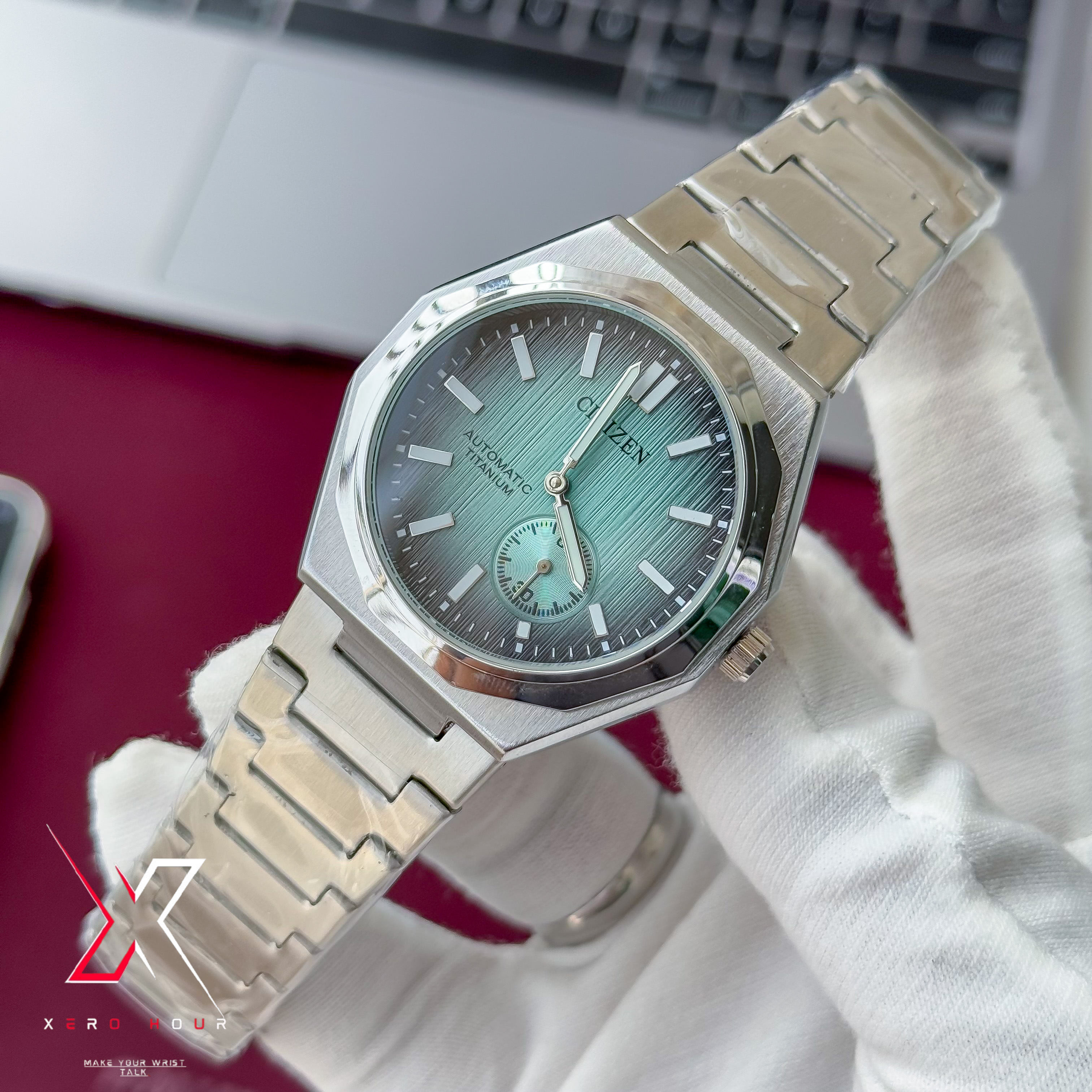 Citizen Zenshin Automatic Super Titanium Small Second | Semi AAA | Automatic | Ocean Blue_img_3