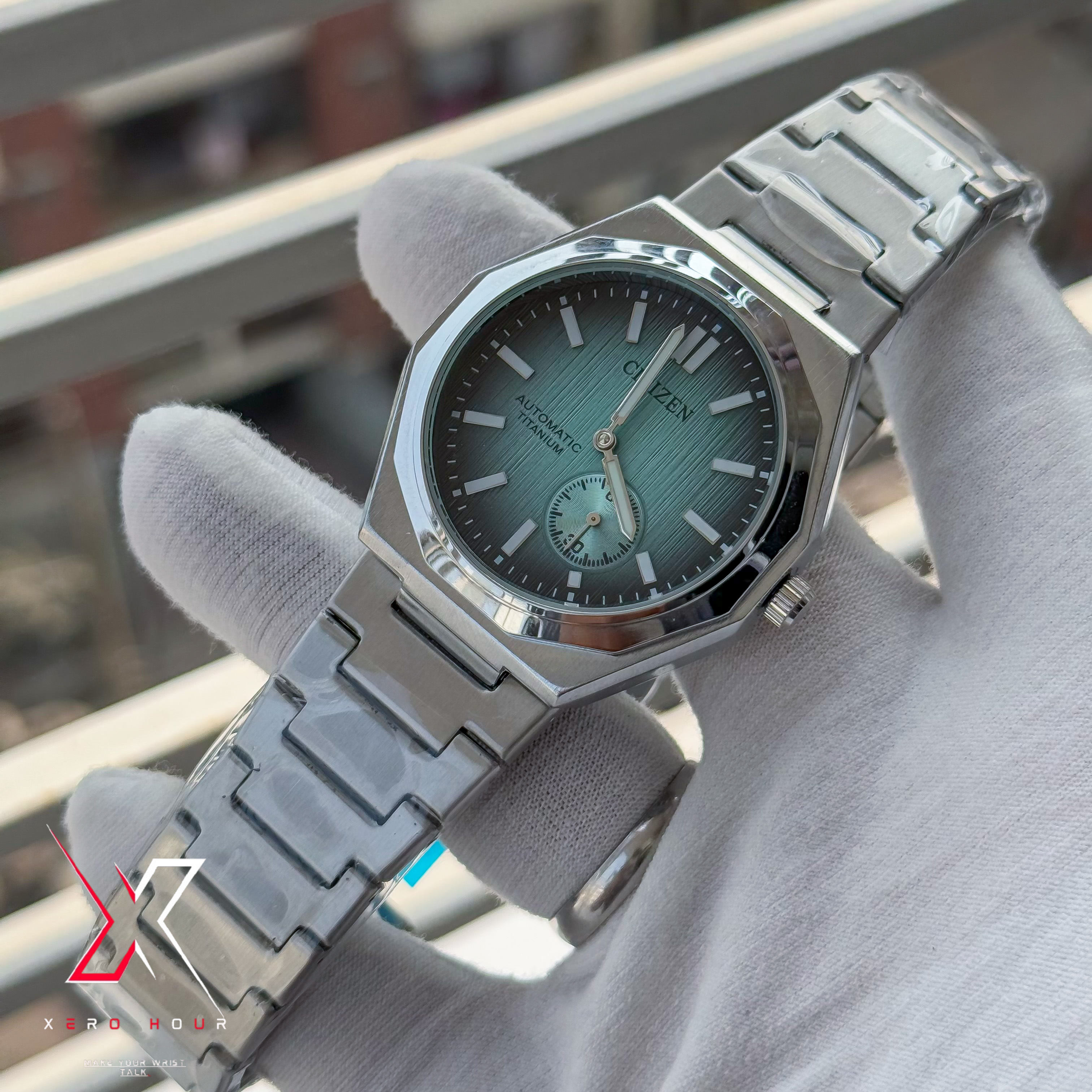 Citizen Zenshin Automatic Super Titanium Small Second | Semi AAA | Automatic | Ocean Blue_img_5