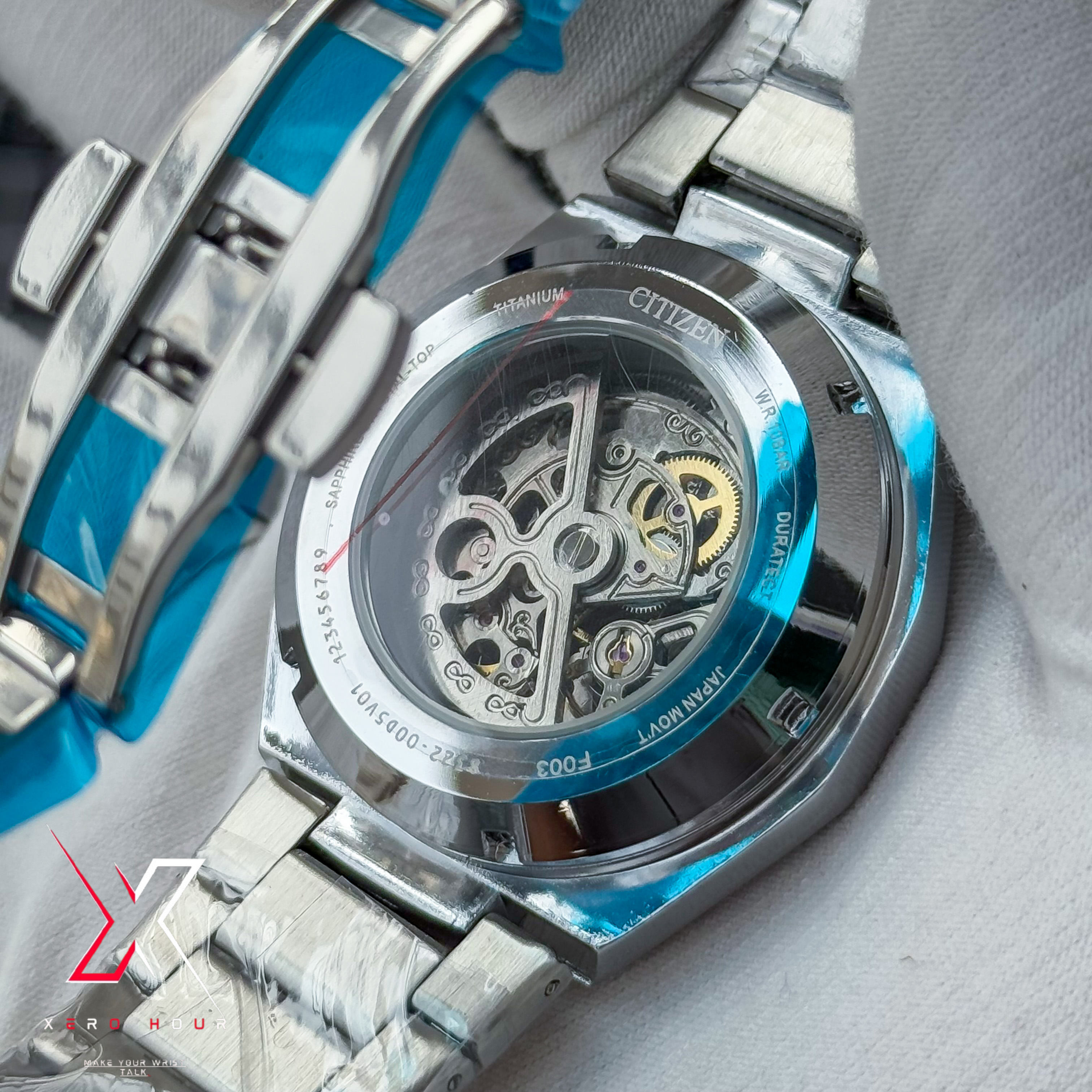 Citizen Zenshin Automatic Super Titanium Small Second | Semi AAA | Automatic | Deep Blue_img_4