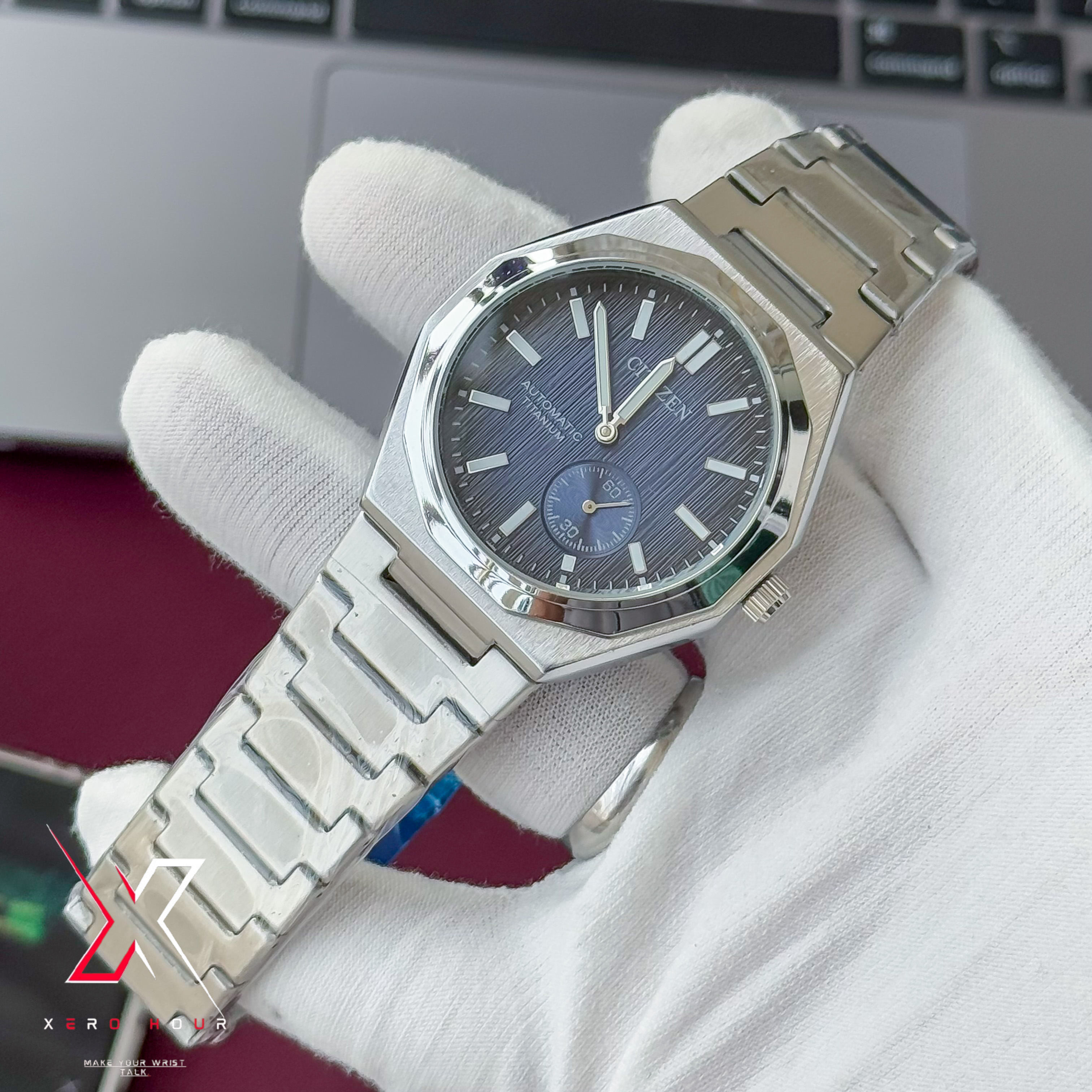 Citizen Zenshin Automatic Super Titanium Small Second | Semi AAA | Automatic | Deep Blue_img_5