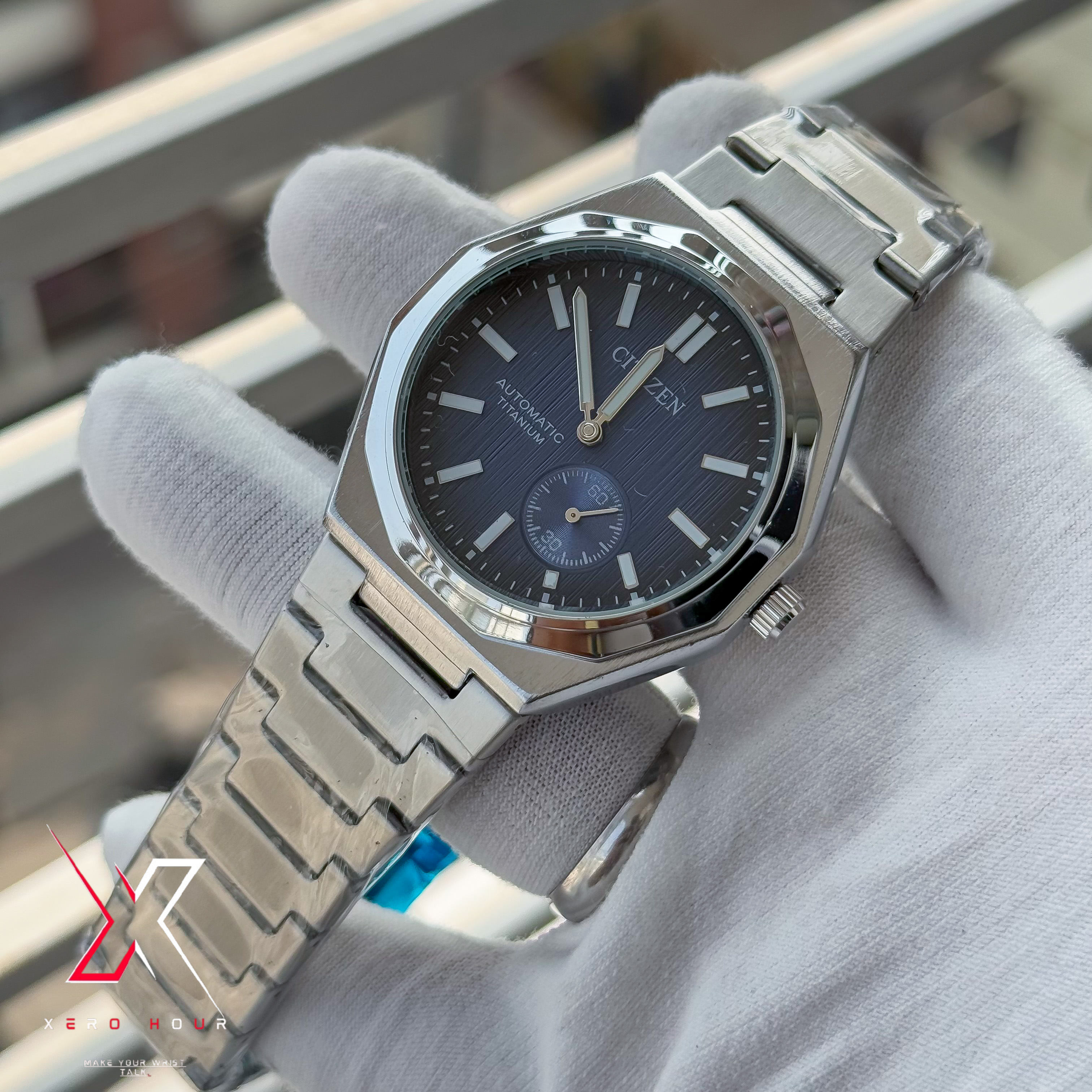 Citizen Zenshin Automatic Super Titanium Small Second | Semi AAA | Automatic | Deep Blue_img_6