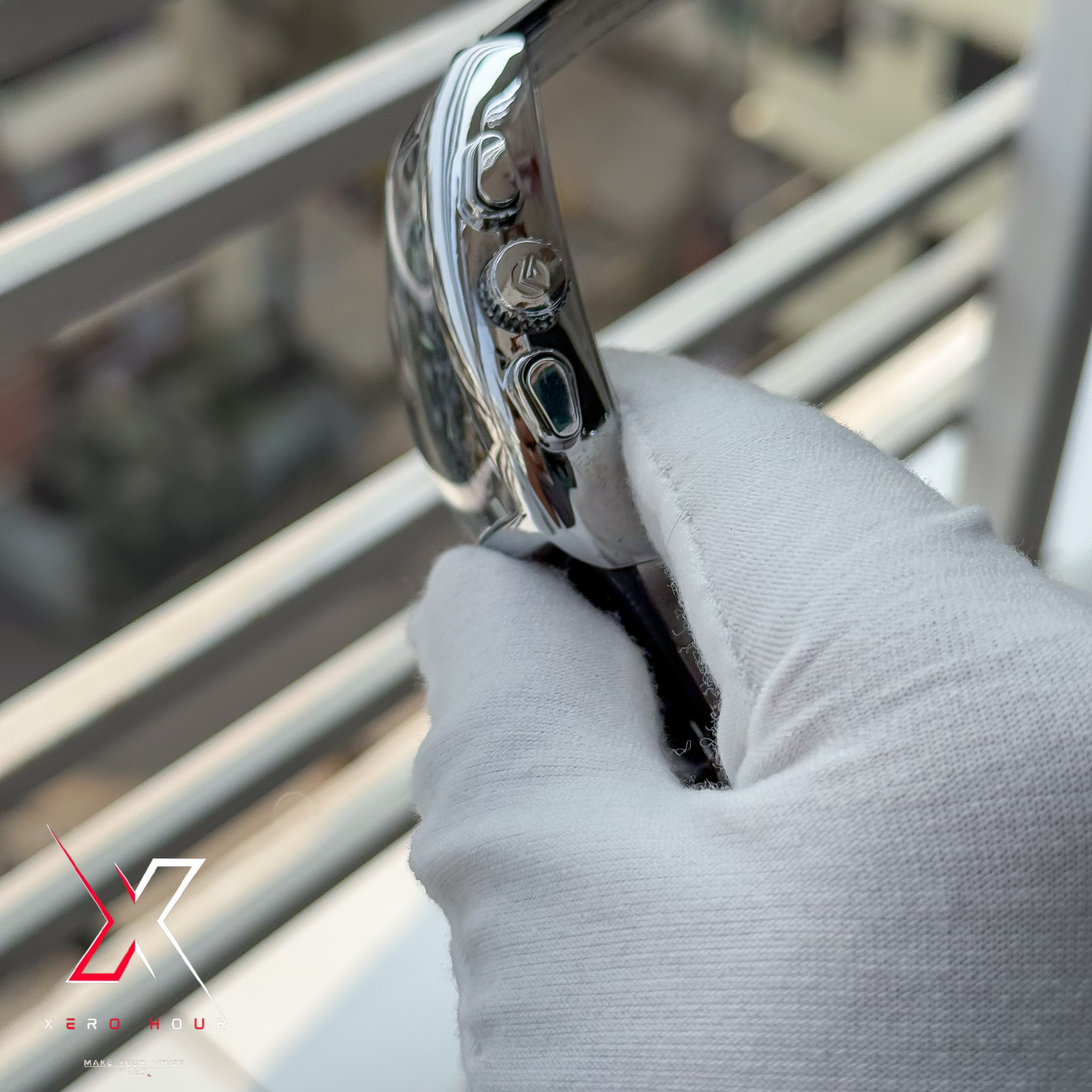 Franck Muller Curve Dial | Automatic Tourbillion | Black Leather belt_img_6