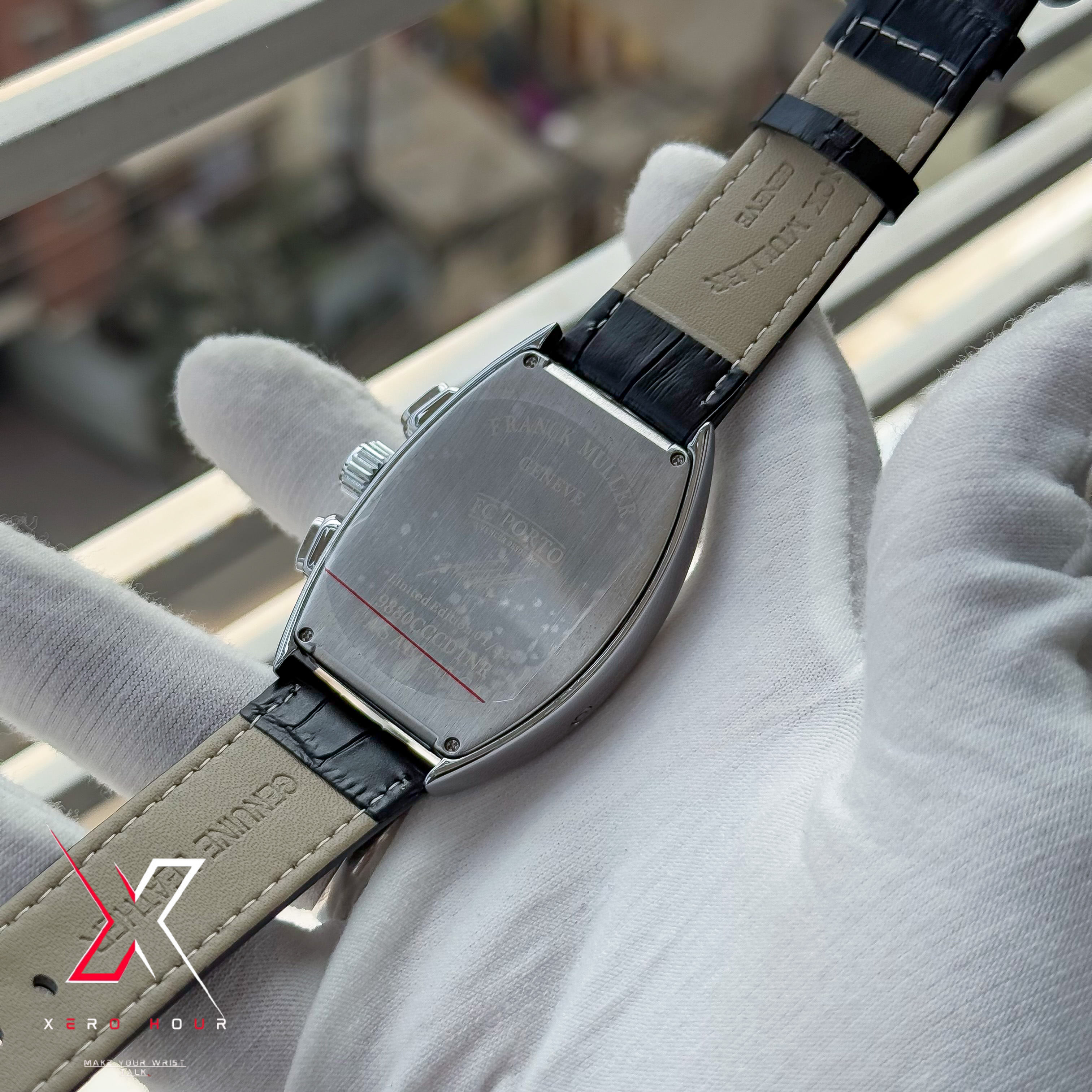 Franck Muller Curve Dial | Automatic Tourbillion | Black Leather belt_img_7