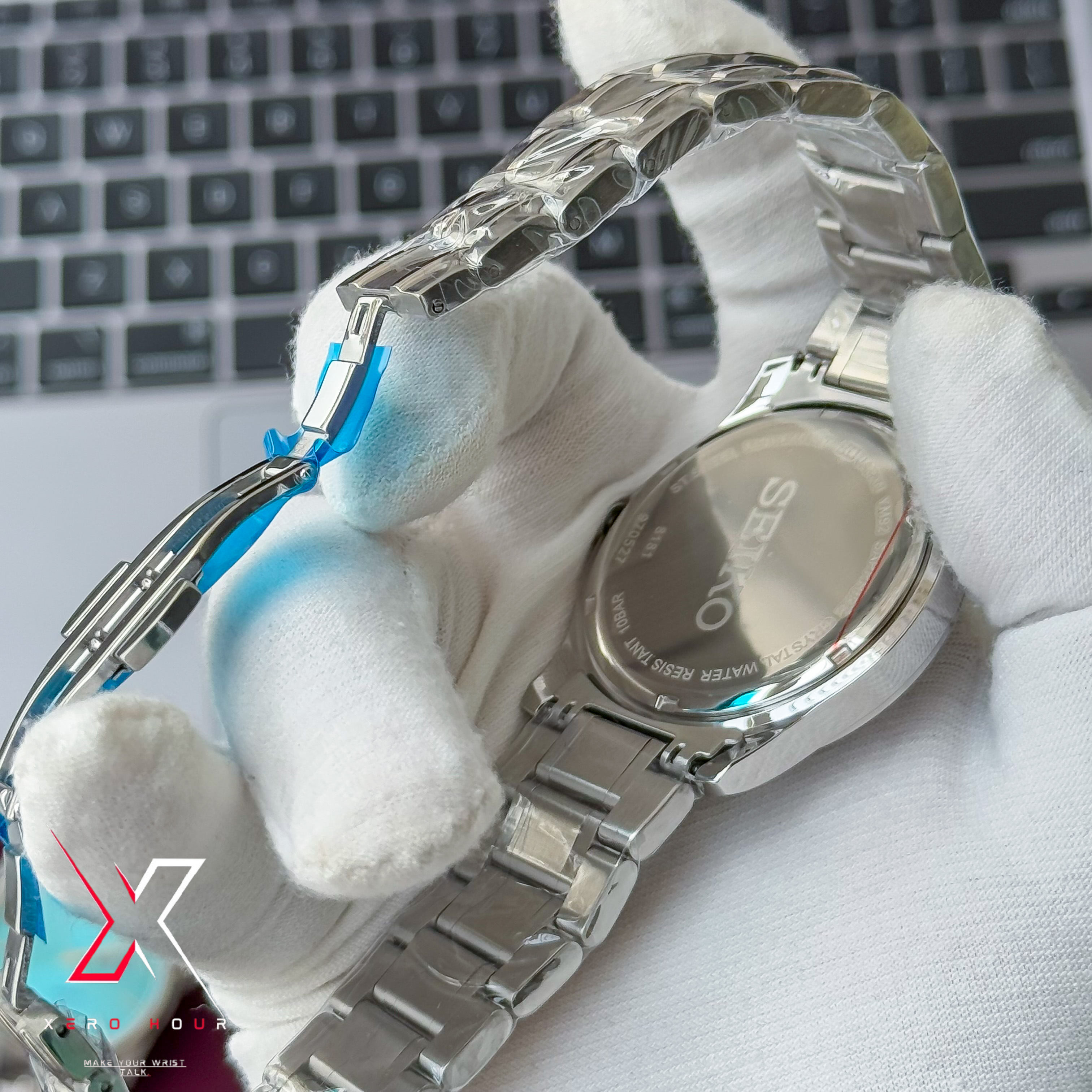 Seiko Day date | Dual tone Chain | Tiffany dial |Semi AAA_img_1