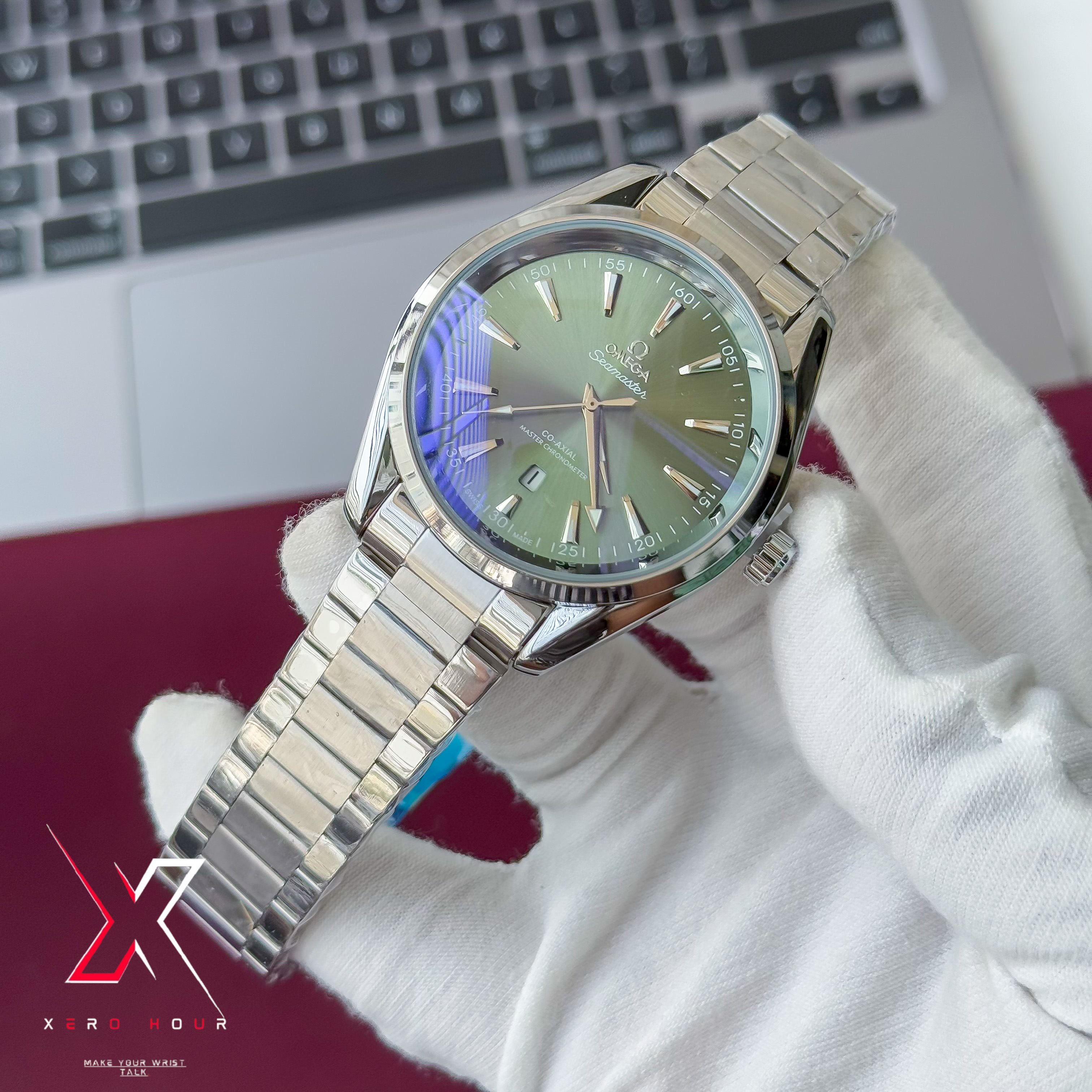 Omega Aqua Terra | Quartz Movement | Green Dial | AA Grade_img_1