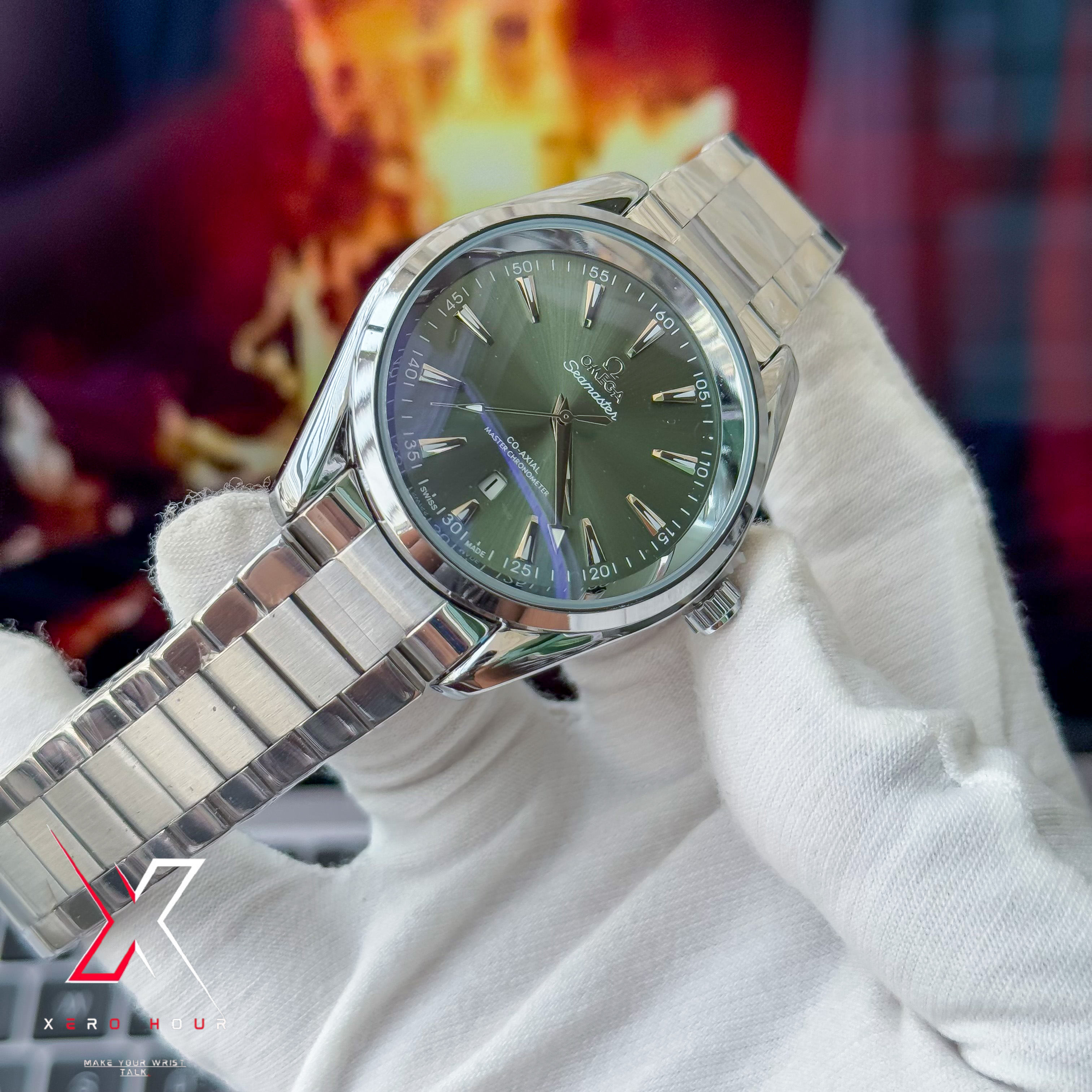 Omega Aqua Terra | Quartz Movement | Green Dial | AA Grade_img_2