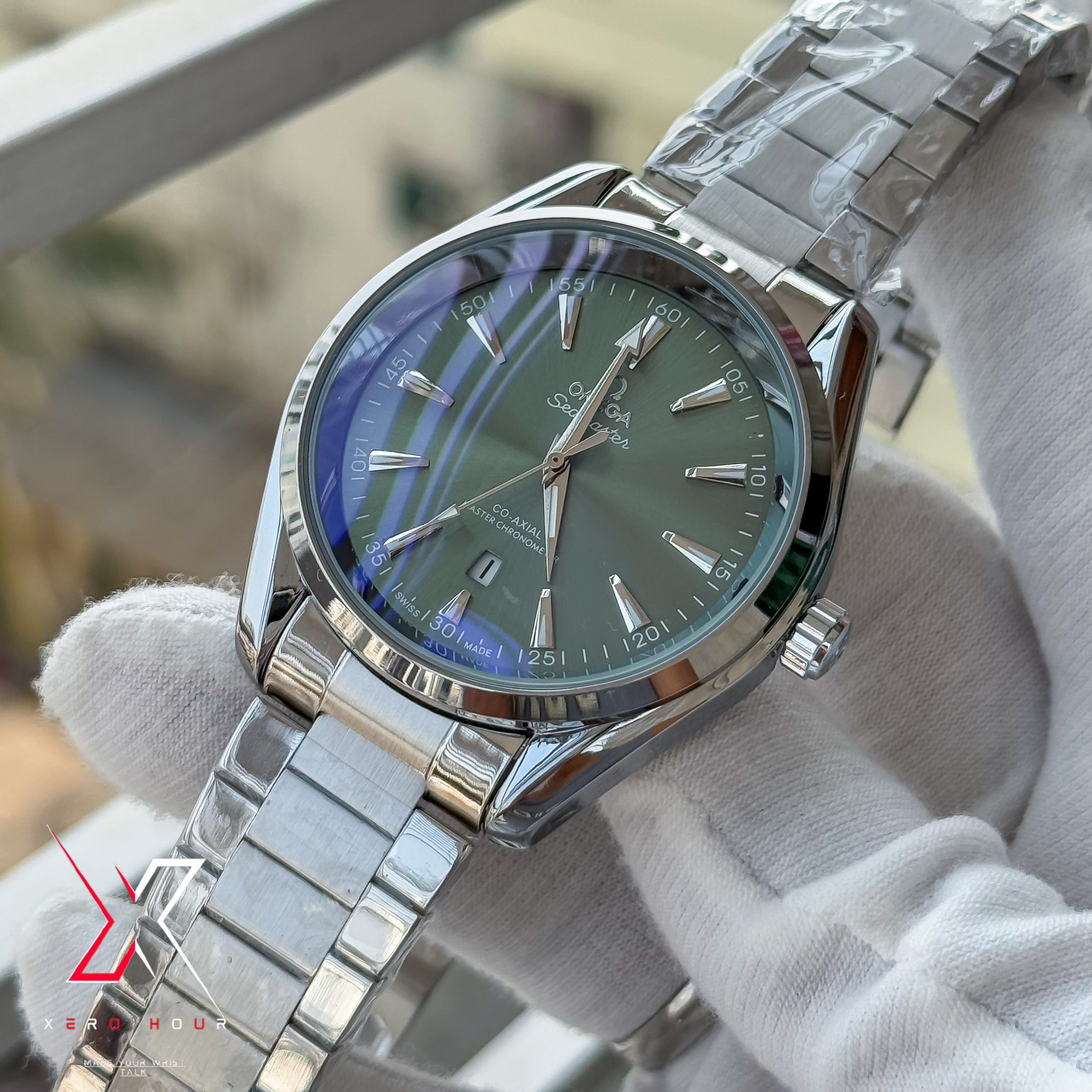 Omega Aqua Terra | Quartz Movement | Green Dial | AA Grade_img_6