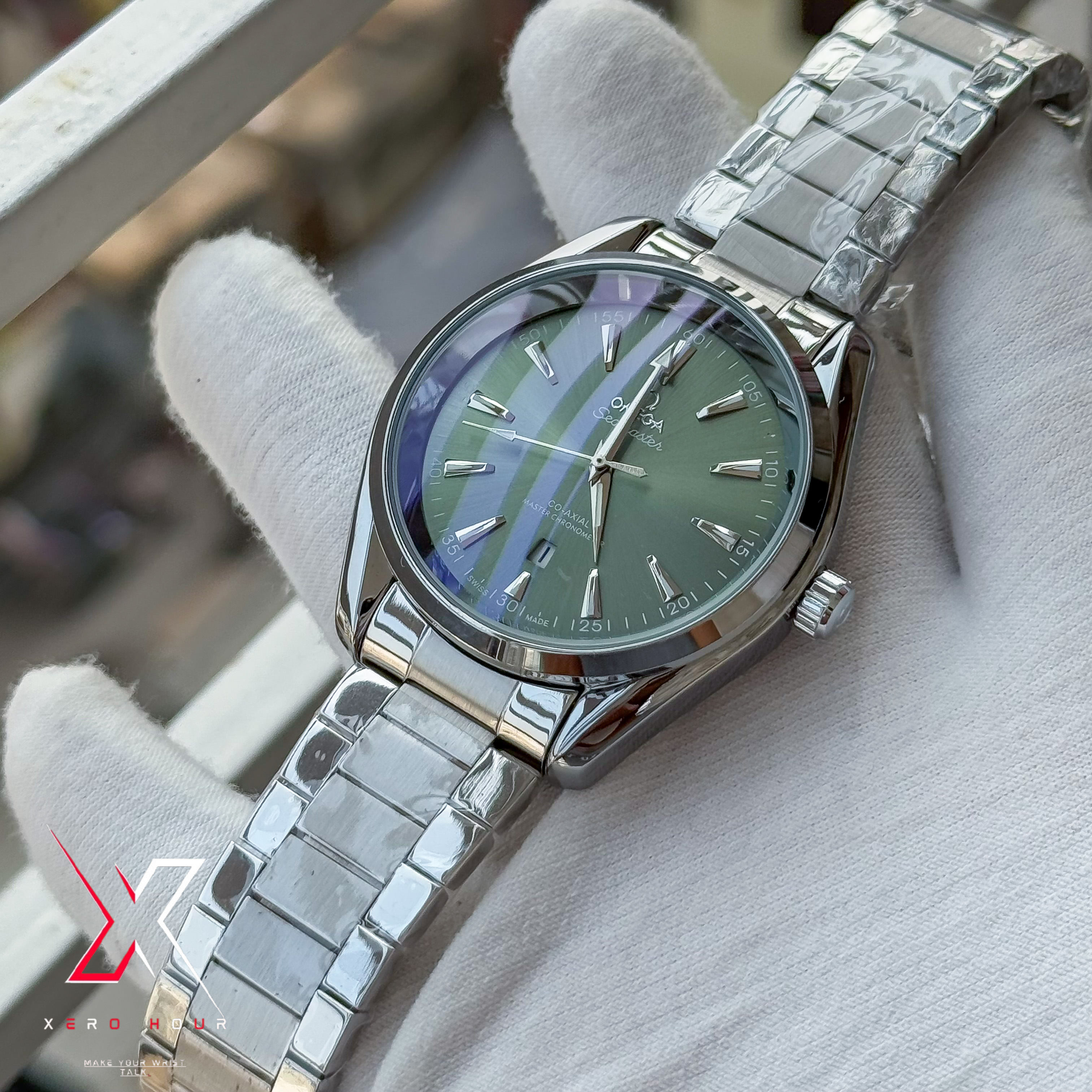 Omega Aqua Terra | Quartz Movement | Green Dial | AA Grade_img_8