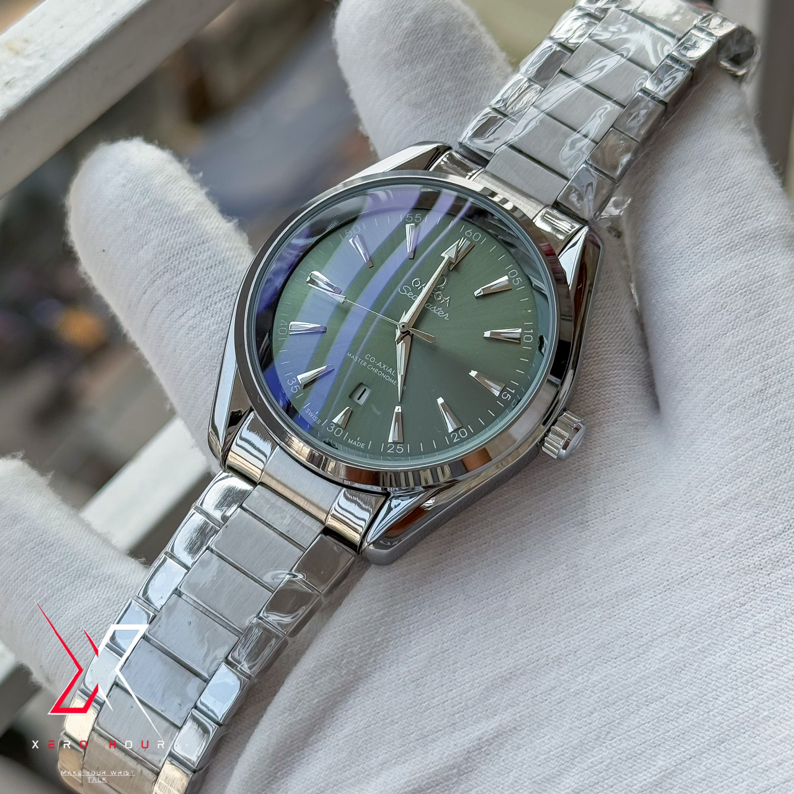Omega Aqua Terra | Quartz Movement | Green Dial | AA Grade