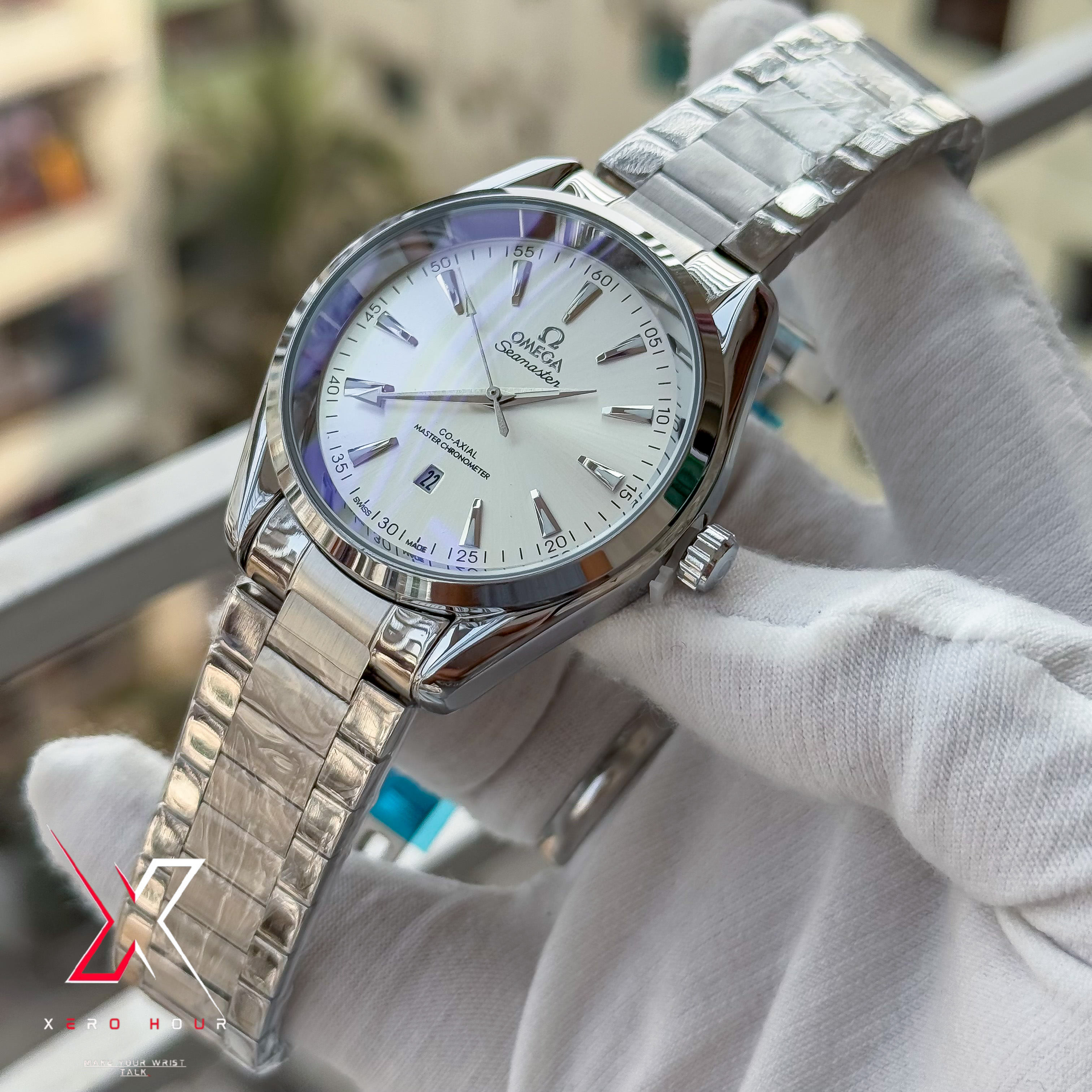 Omega Aqua Terra | Quartz Movement | Grey Dial | AA Grade