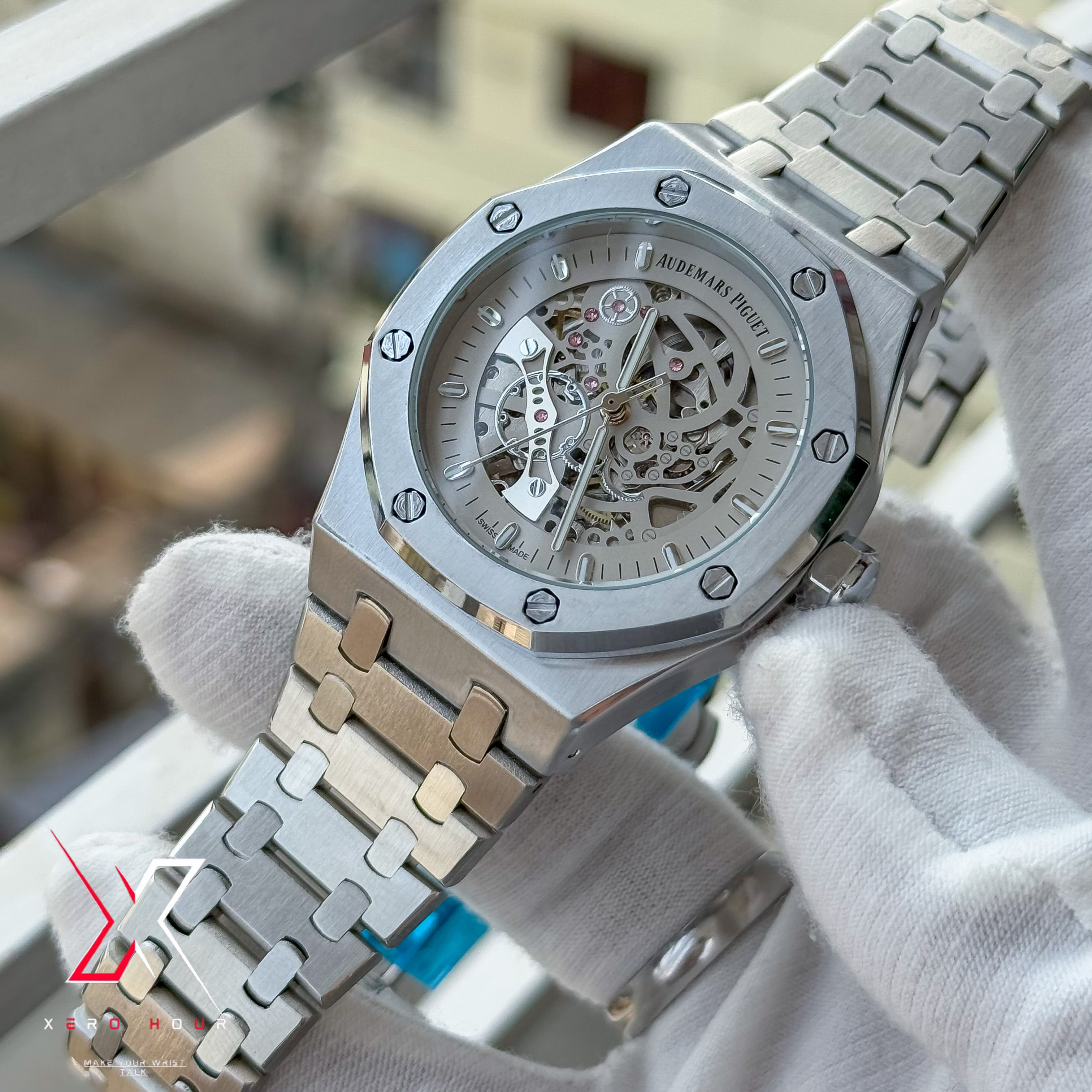 Audemars Piguet Semi AAA | V3 | Automatic Movement | Single Tone Grey dial_img_6