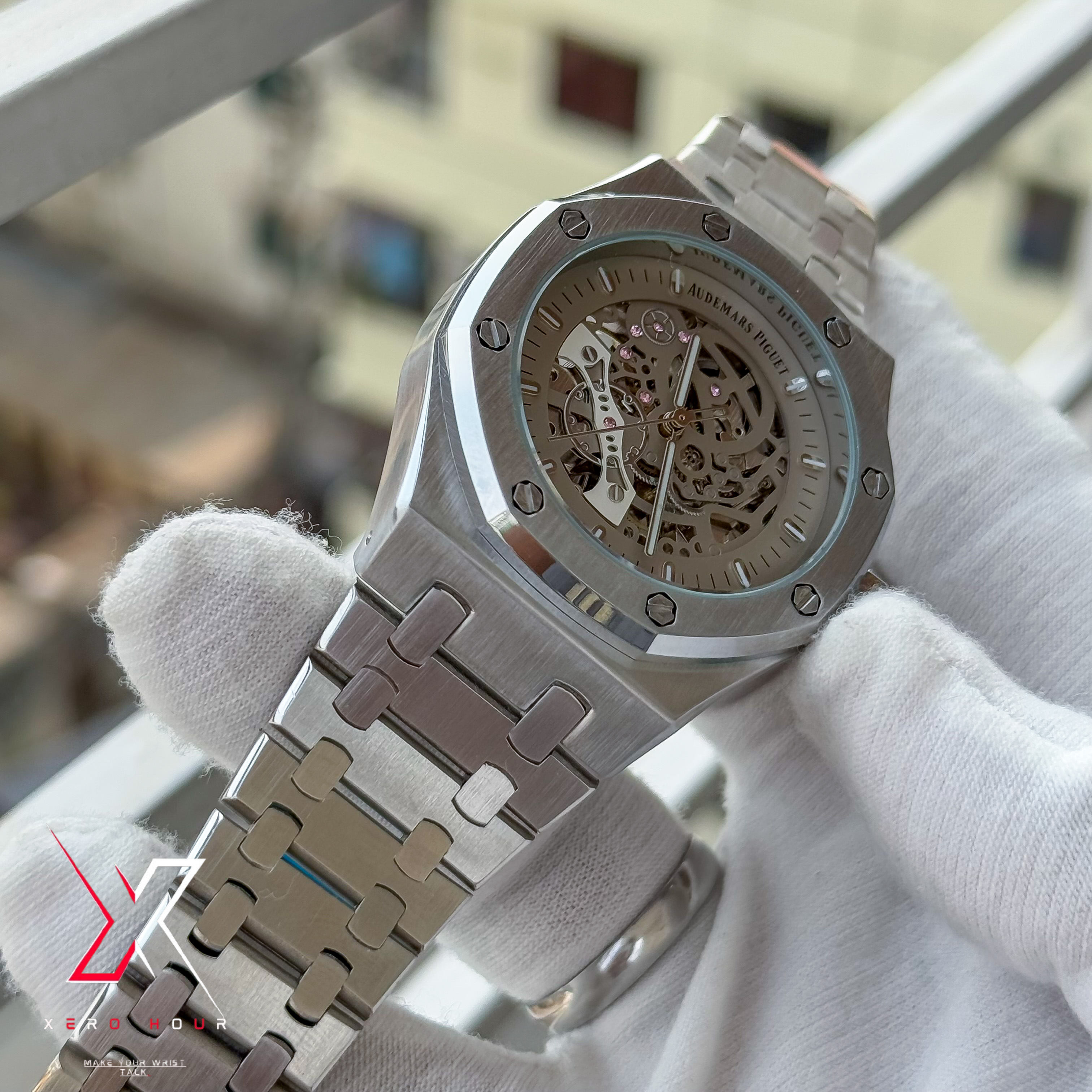 Audemars Piguet Semi AAA | V3 | Automatic Movement | Single Tone Grey dial_img_7