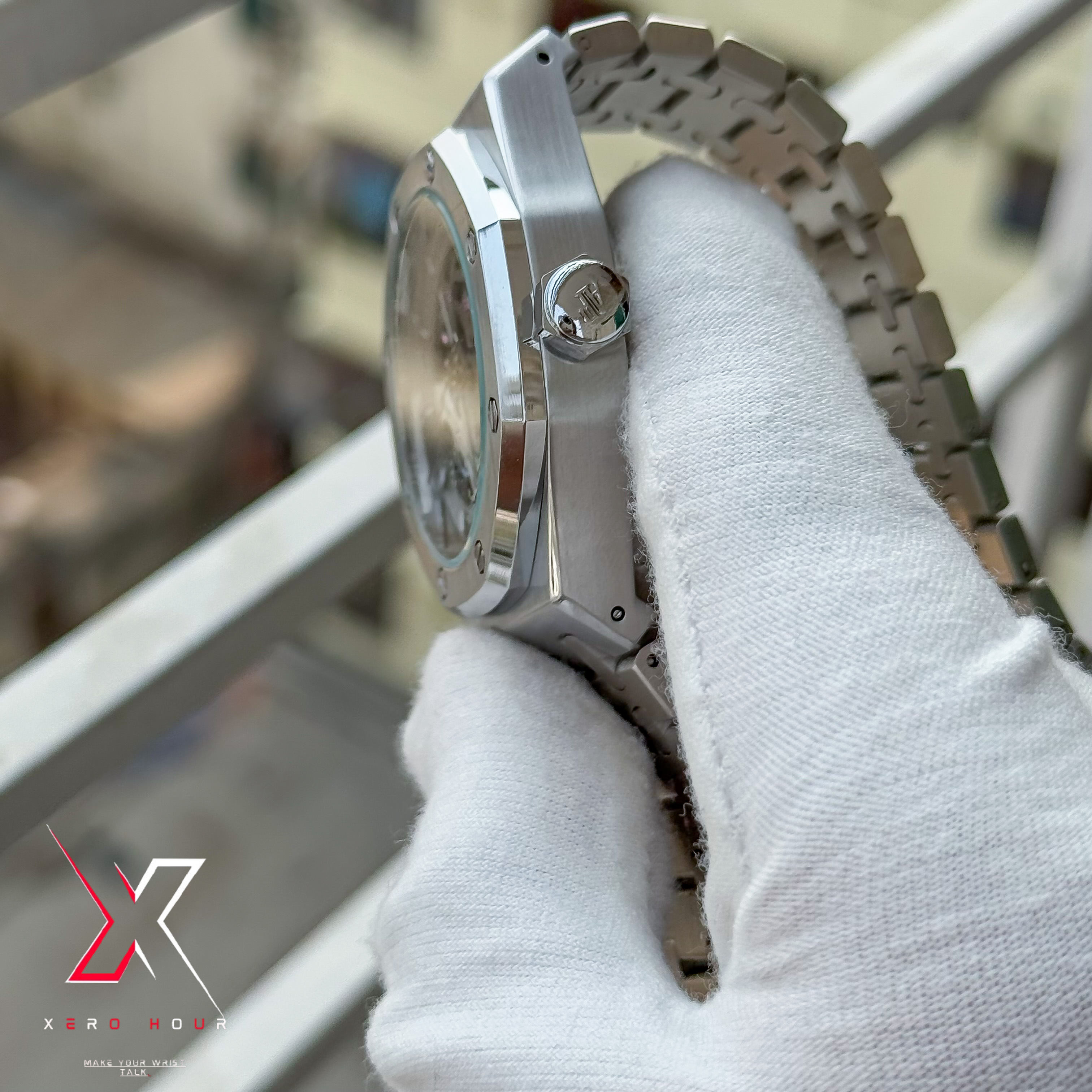 Audemars Piguet Semi AAA | V3 | Automatic Movement | Single Tone Grey dial_img_2