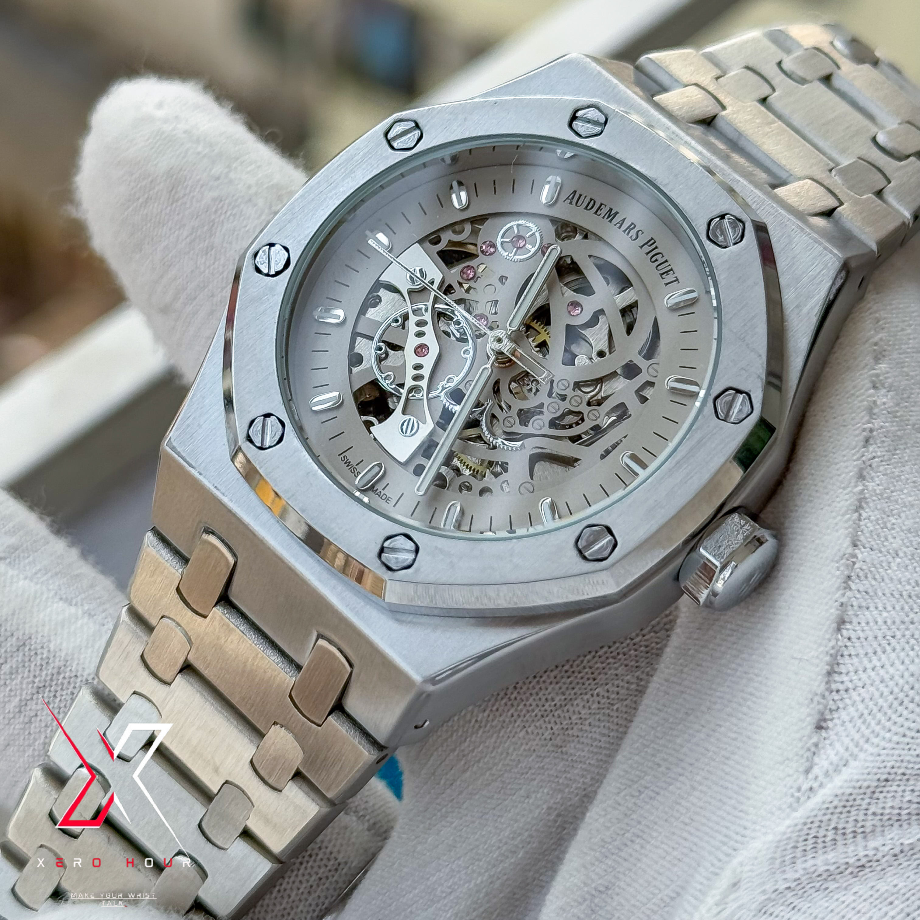 Audemars Piguet Semi AAA | V3 | Automatic Movement | Single Tone Grey dial_img_3